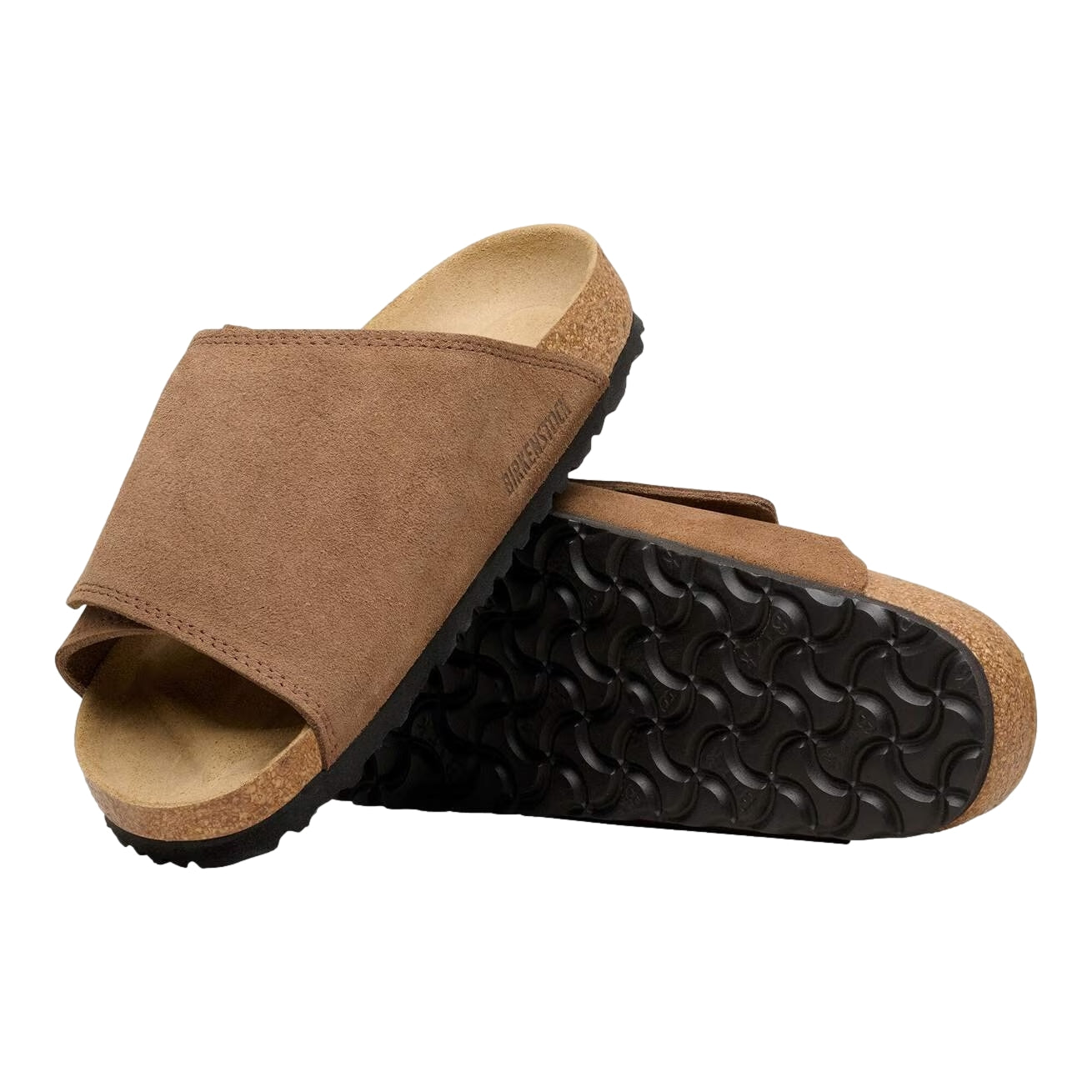 Birkenstock Solana VL sko i mørk te med lysebrunt lær, komfortabelt og stilfullt design i naturlig stil.