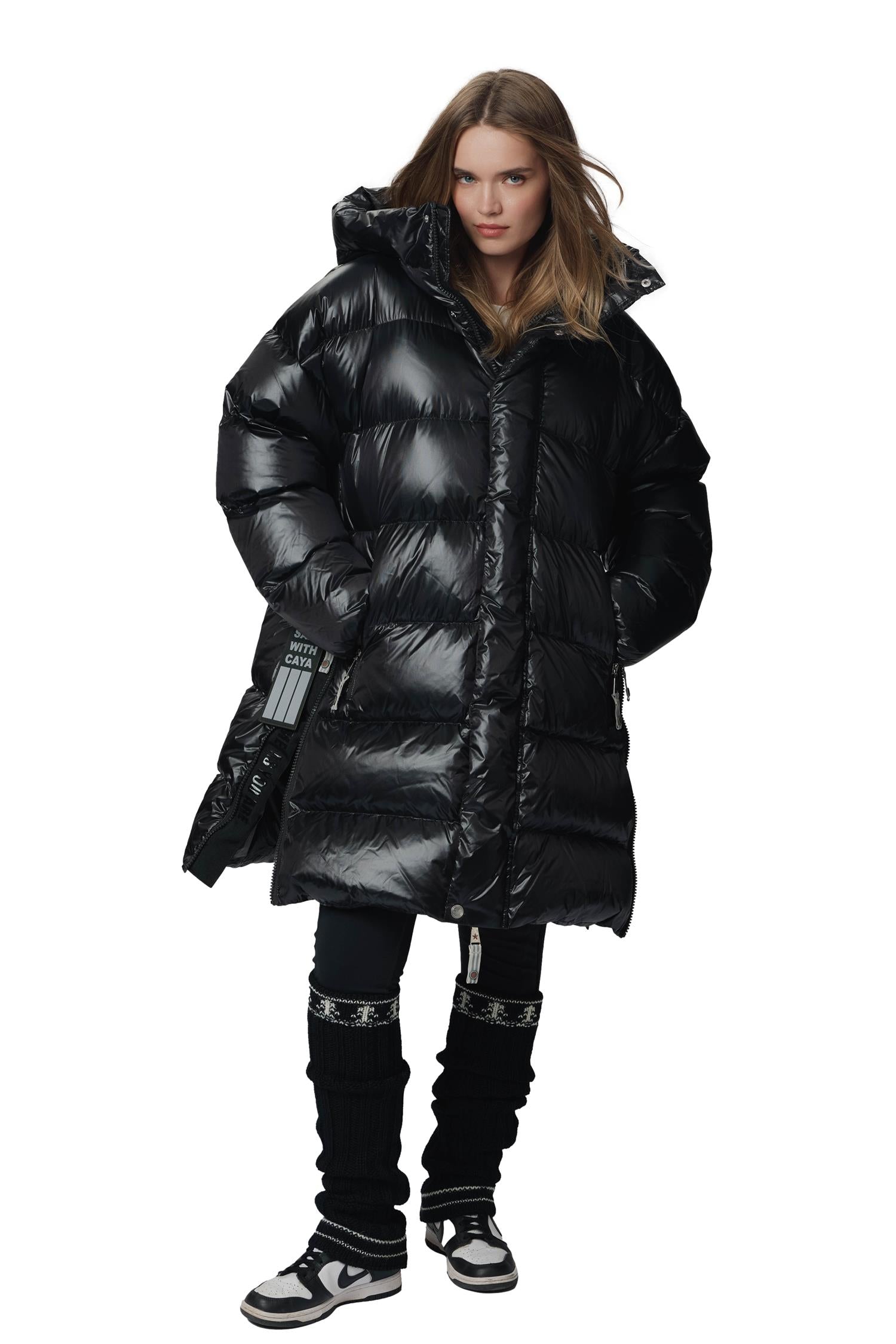 CAYA Ginny Black Jakke Sort - modostore.no