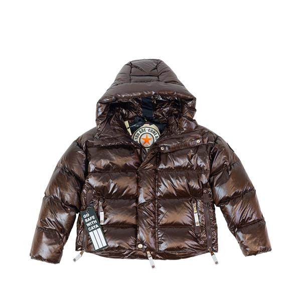 CAYA Ginny Short Coffee Jakke Mørkebrun - modostore.no