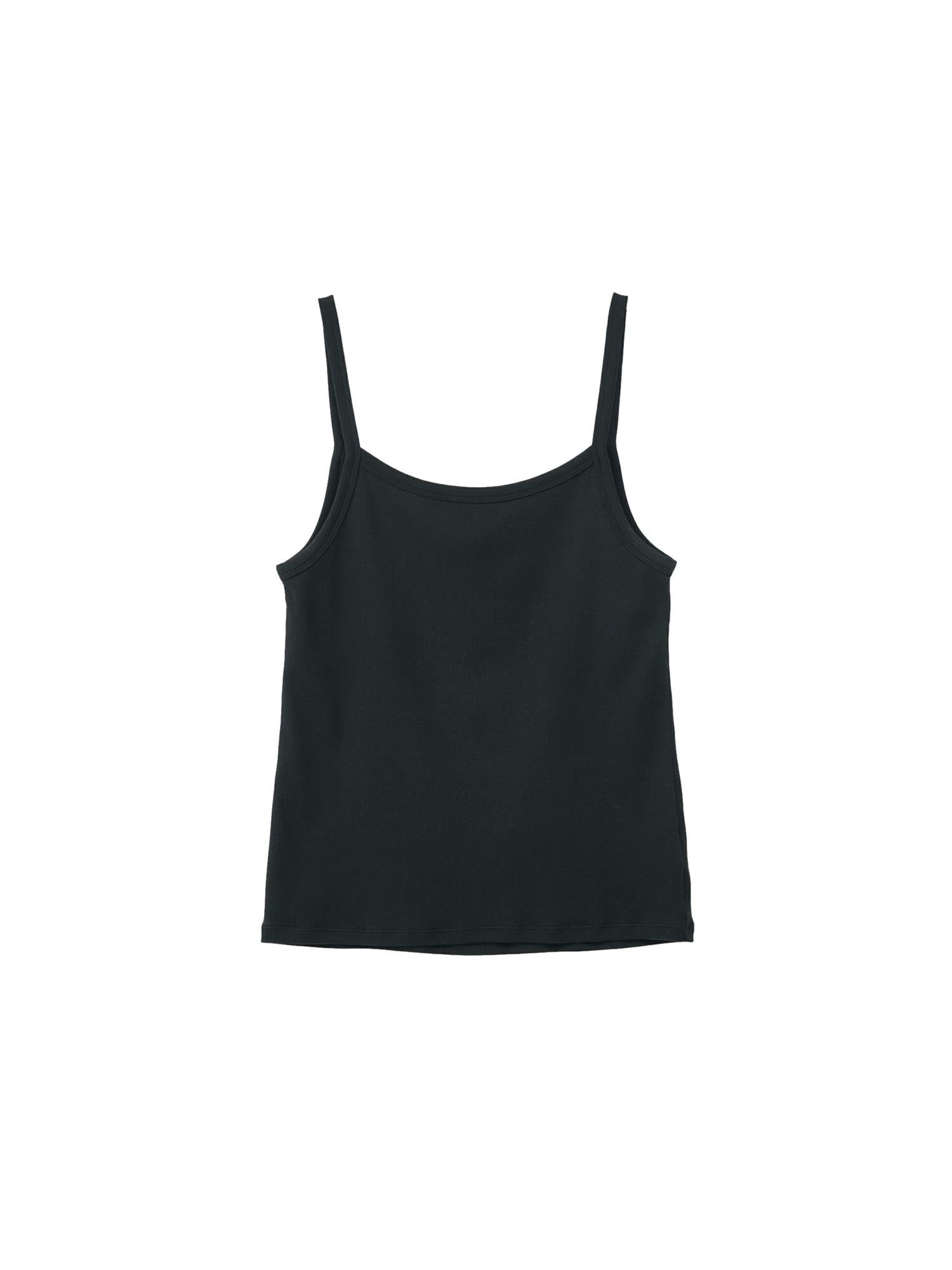 Julie Josephine Tinki Rib Top Singlet Sort - modostore.no