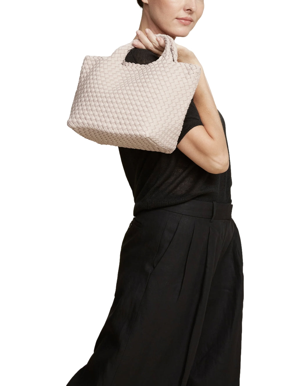 Naghedi St. Barths Small Tote Shell Pink Veske Lyserosa - modostore.no