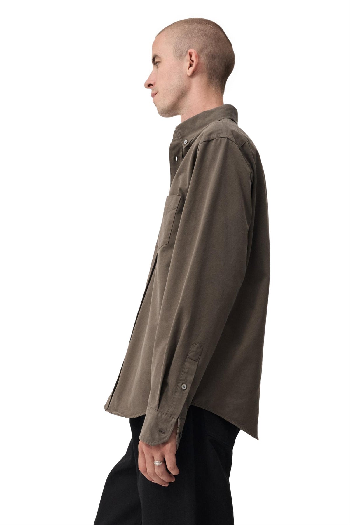 Livid Casual Shirt Skjorte Brungrønn