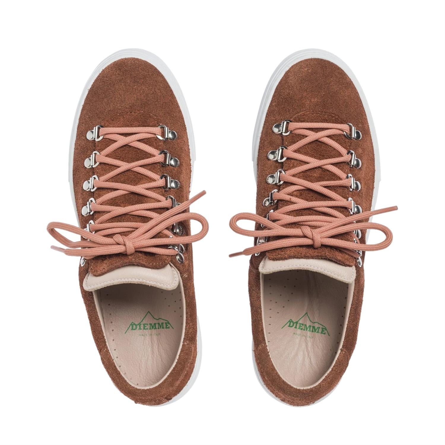 Diemme Marostica Low Platform Rust Suede Sko Rustrød - modostore.no