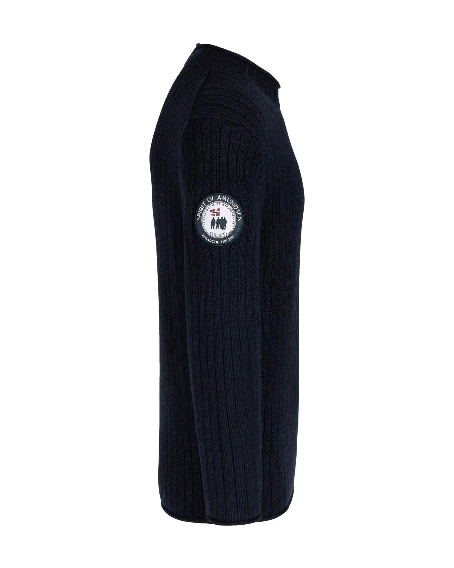 Amundsen Roald Roll Neck Mens Genser Marine - modostore.no