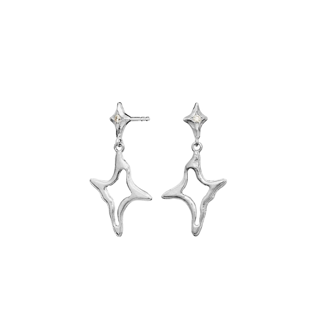 Maanesten Roxy Earrings Øredobber Sølv - modostore.no