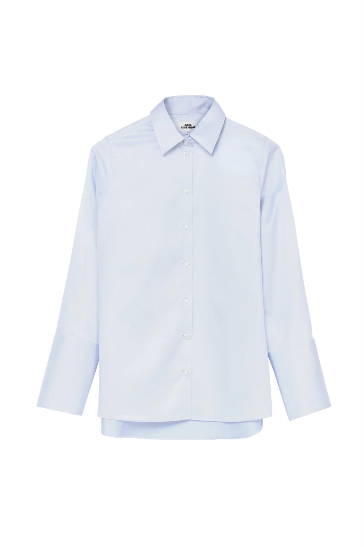 Julie Josephine Julie Shirt Skjorte Lyseblå - modostore.no