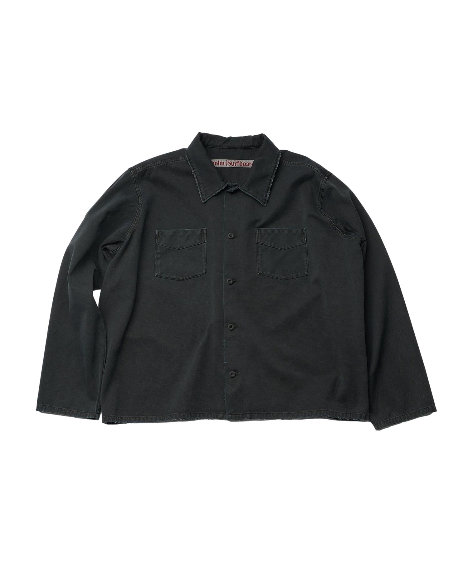Stockholm Surfboard Club Club Overshirt Overshirt Sort