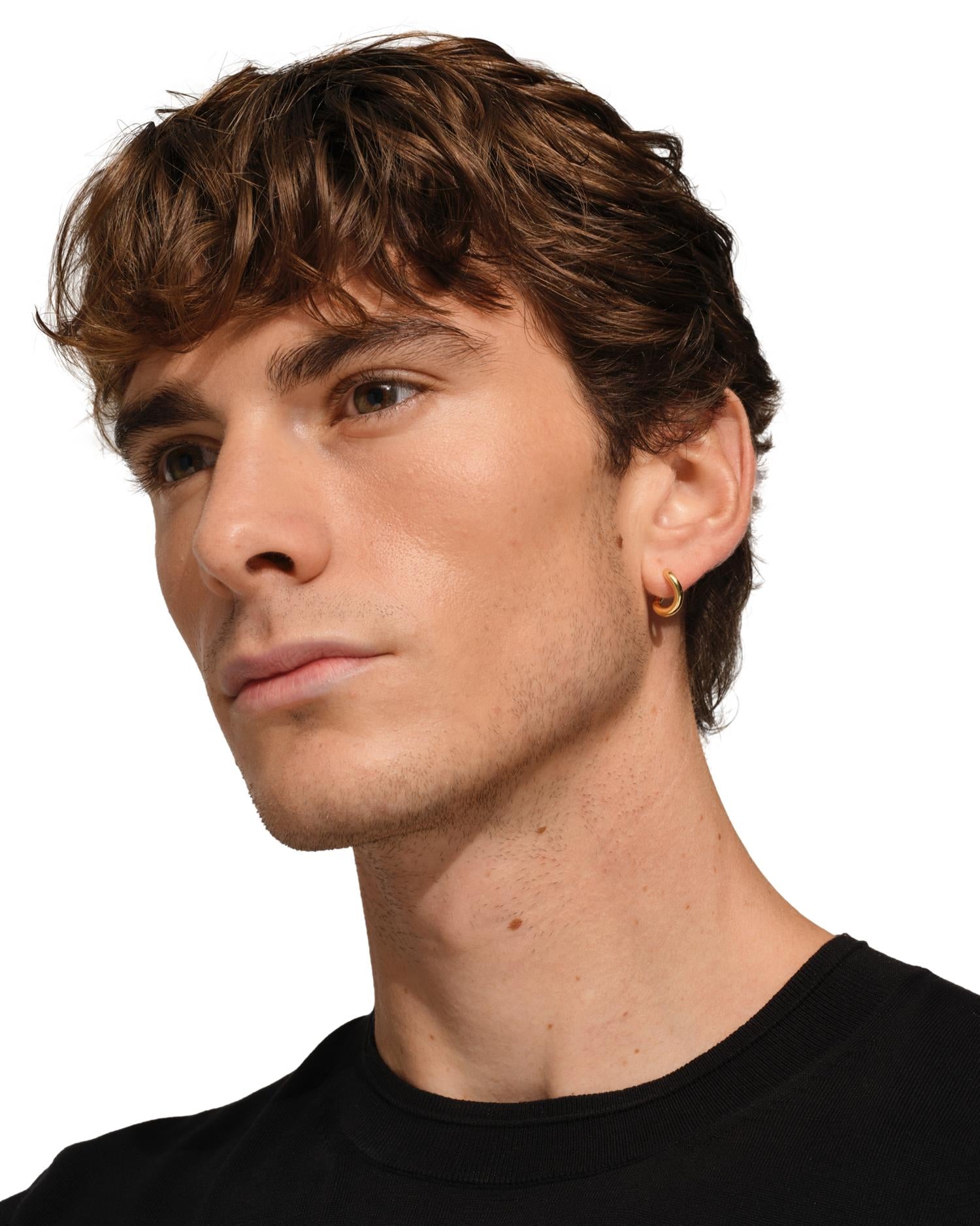 Tom Wood River Huggies Gold Øredobber Gull