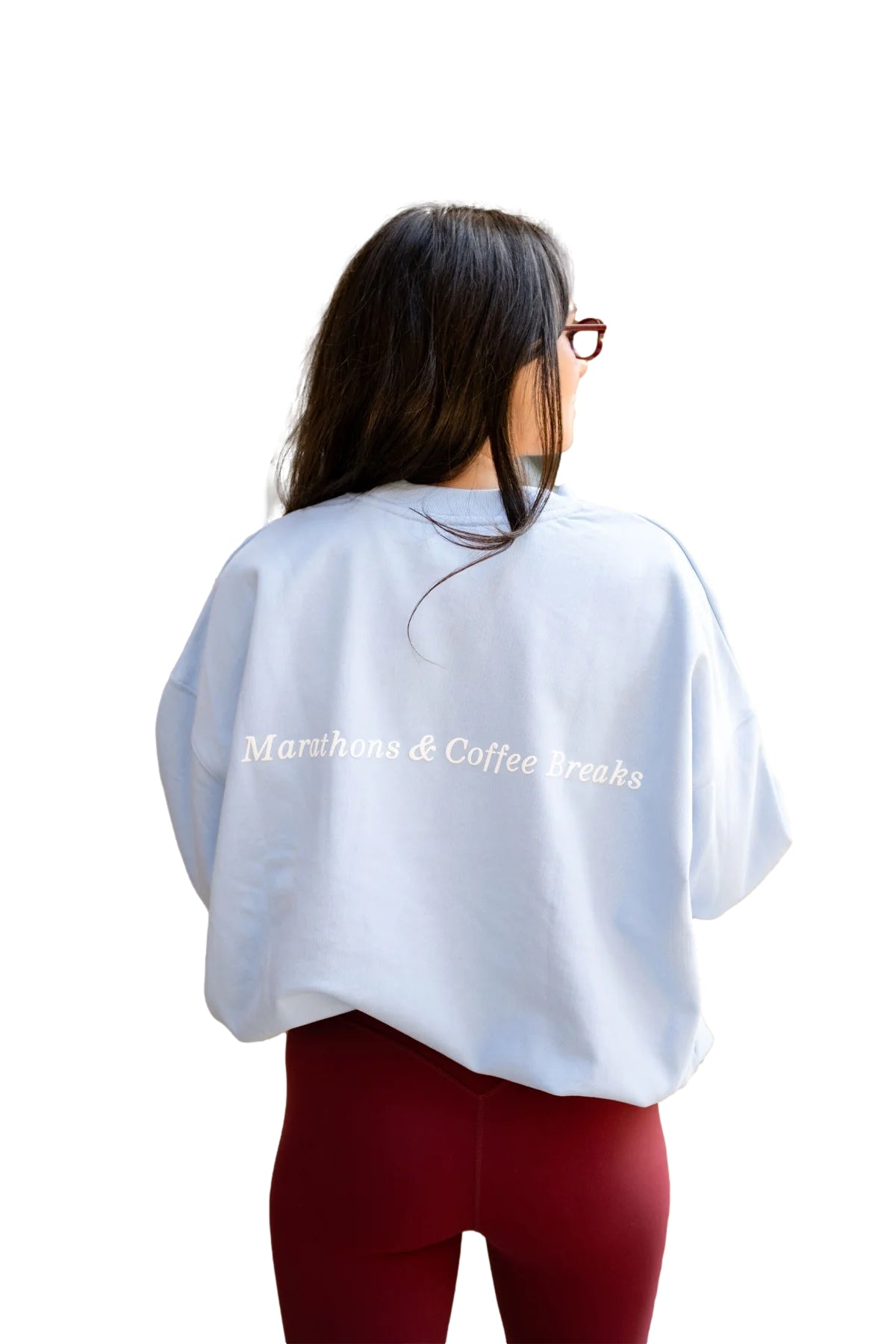 MCB Sportswear Signature Crewneck Genser Lyseblå - modostore.no