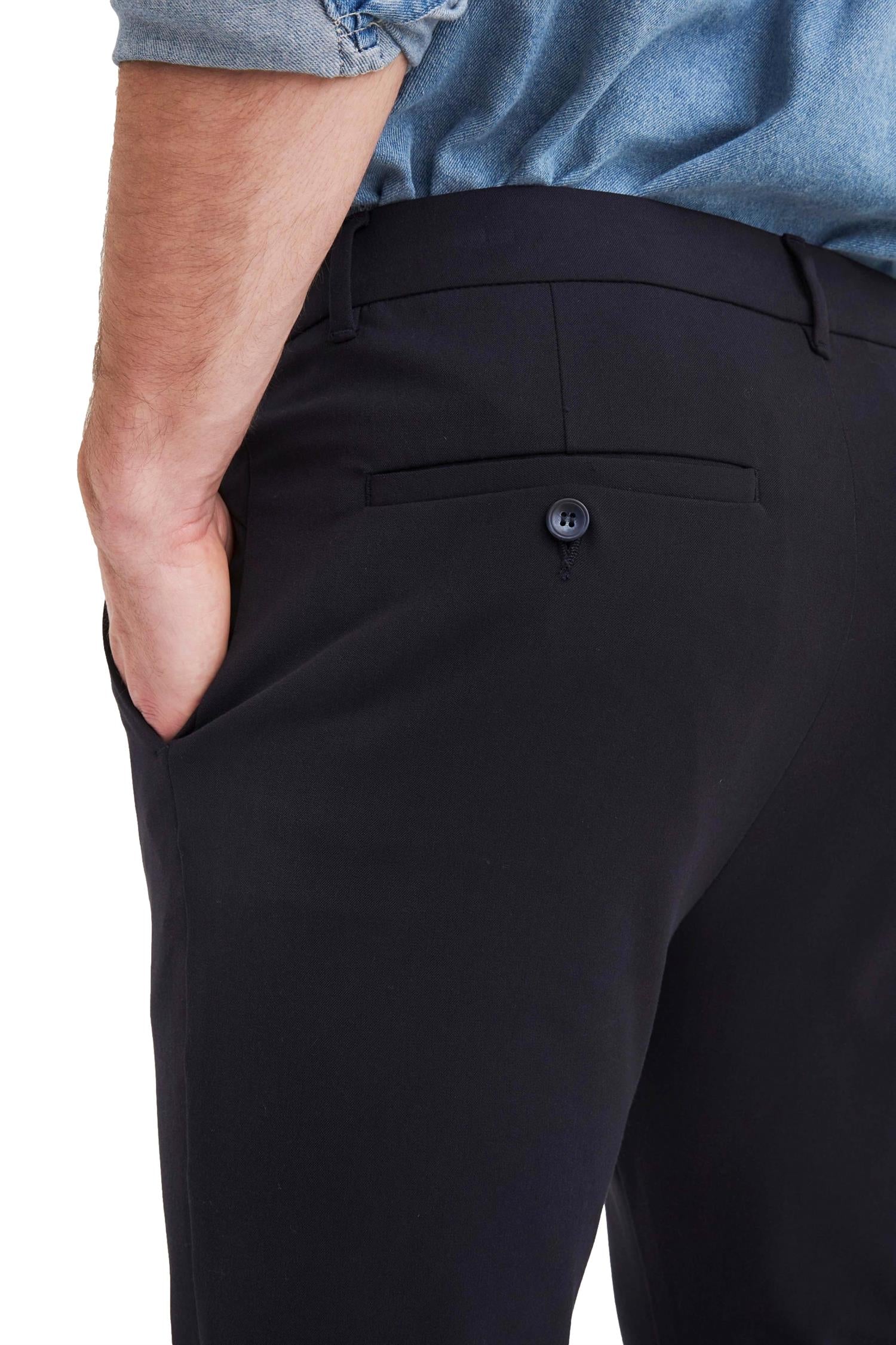 Plain JoshPL 315 Deep Navy Bukse Navy - modostore.no