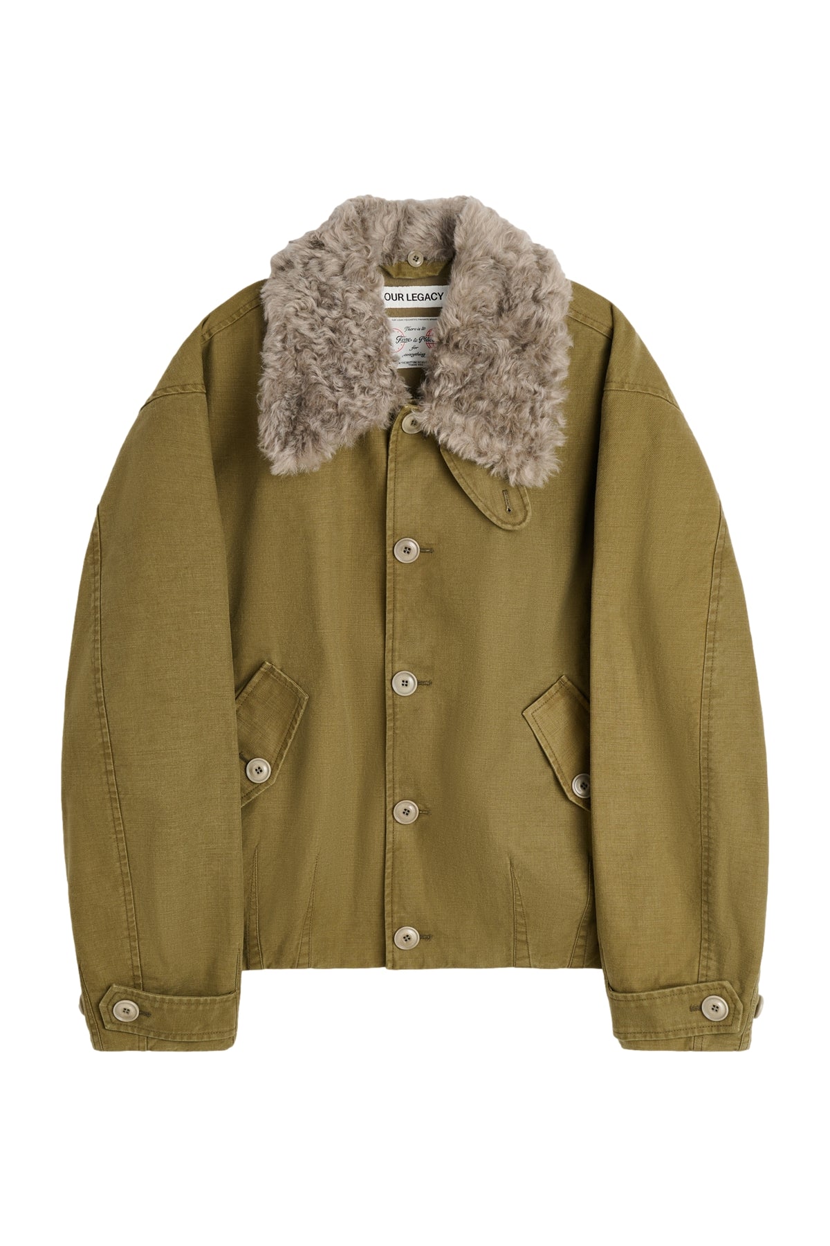 Our Legacy Aerial Jacket Jakke Khaki