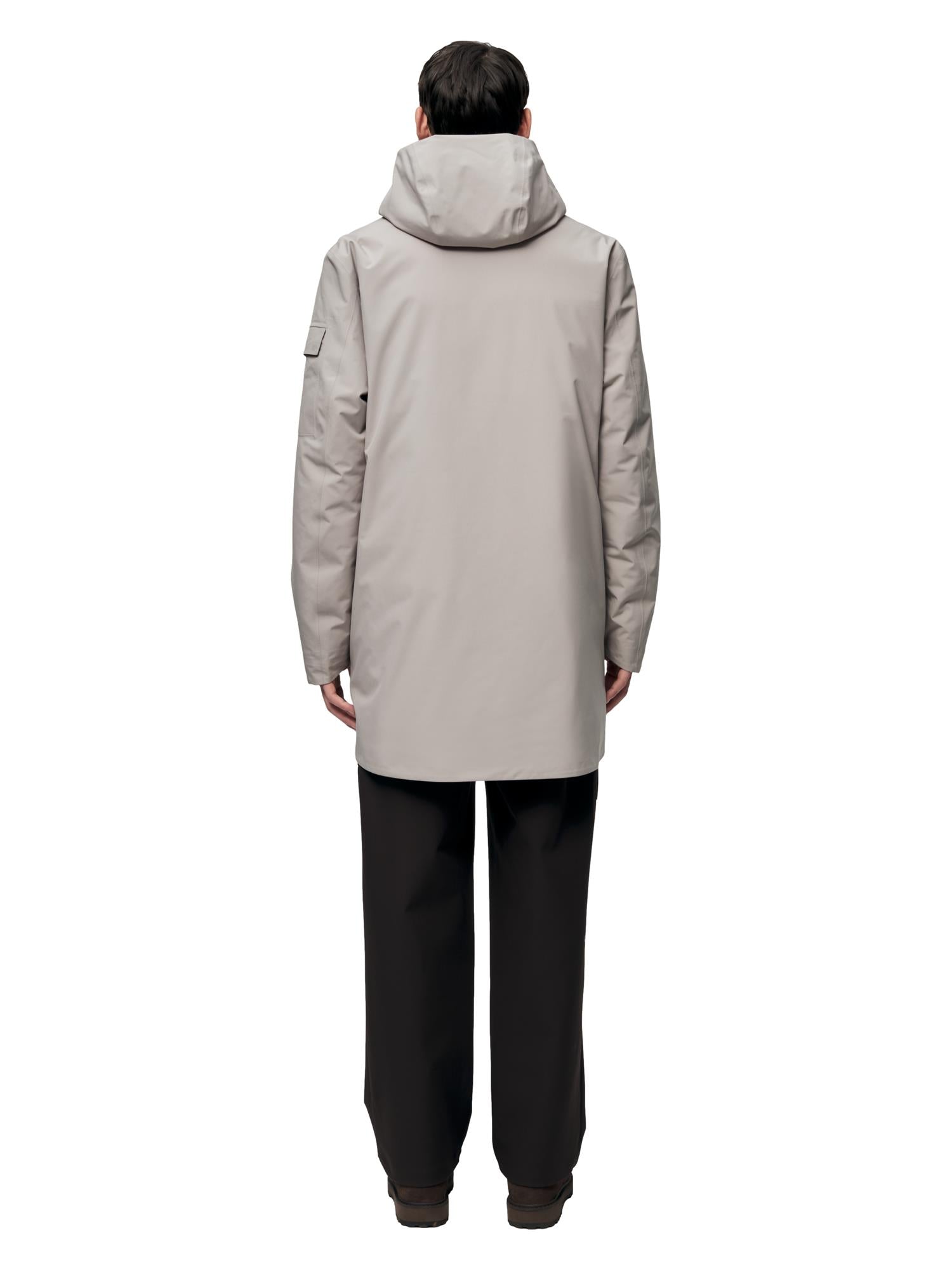 Blæst Olden Primaloft Parka Low Tide Jakke Beige Grå
