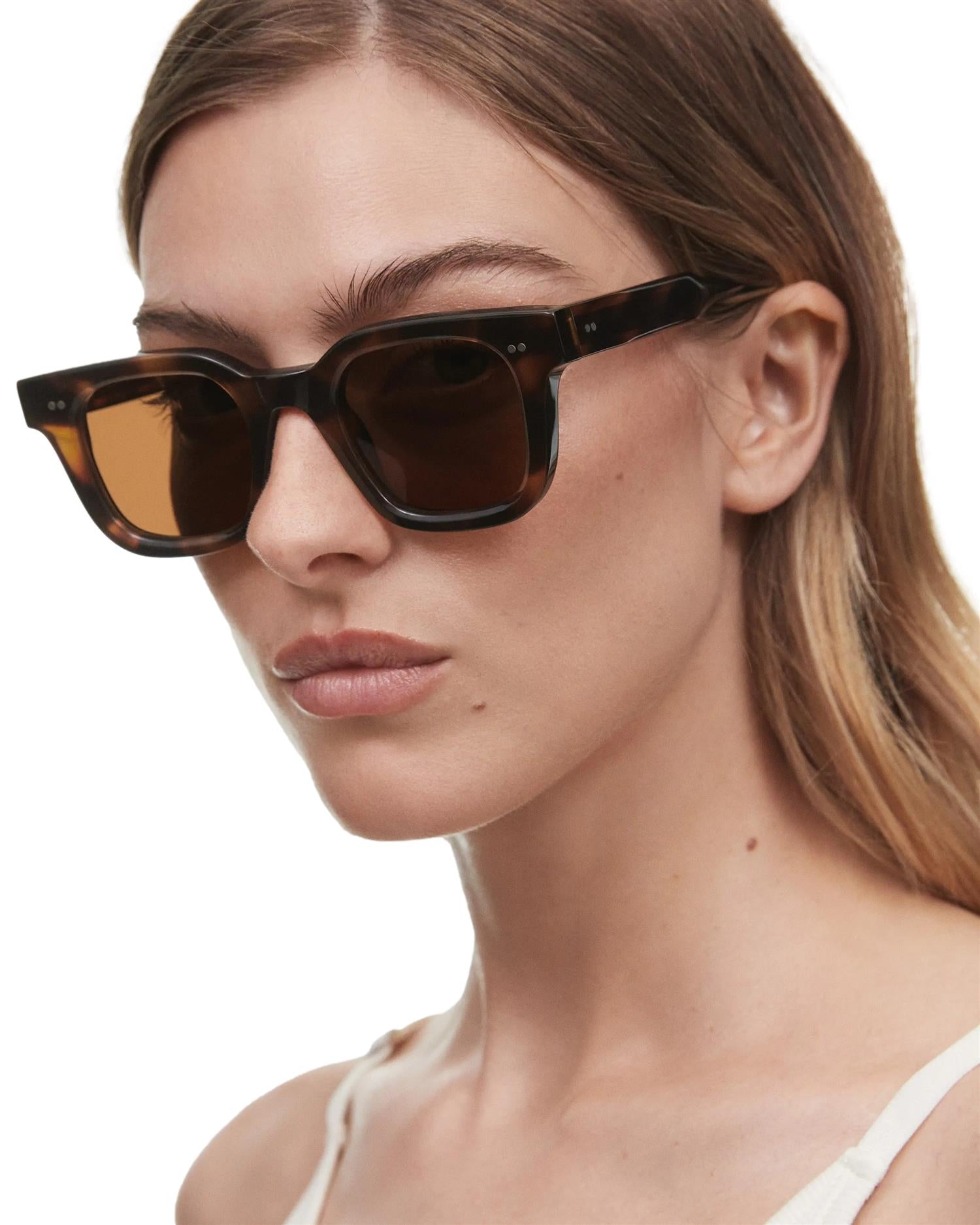 Chimi Eyewear 04 Tortoise Solbriller Brun Melert - modostore.no