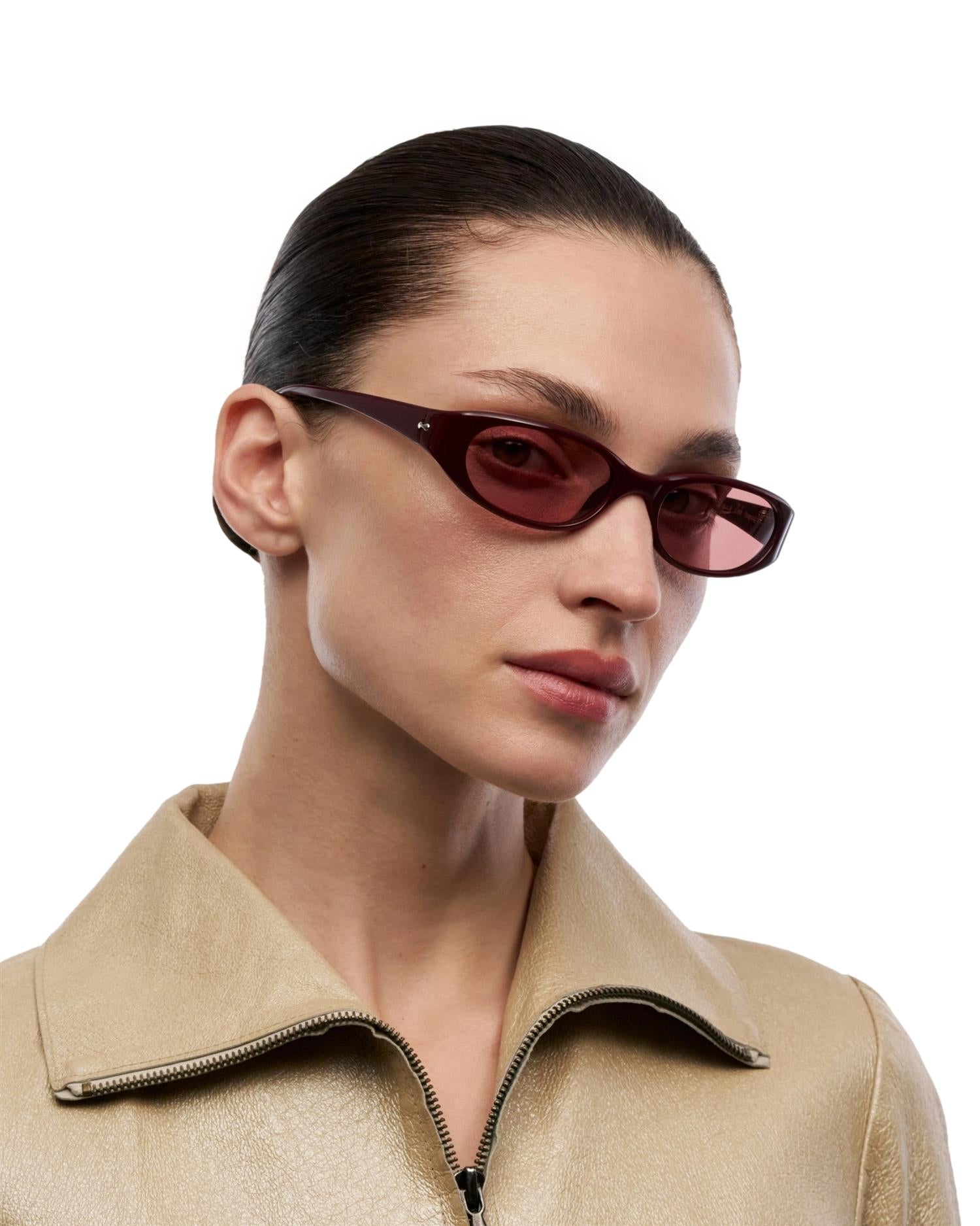 Chimi Eyewear Dele Burgundy Solbriller Burgunder - modostore.no