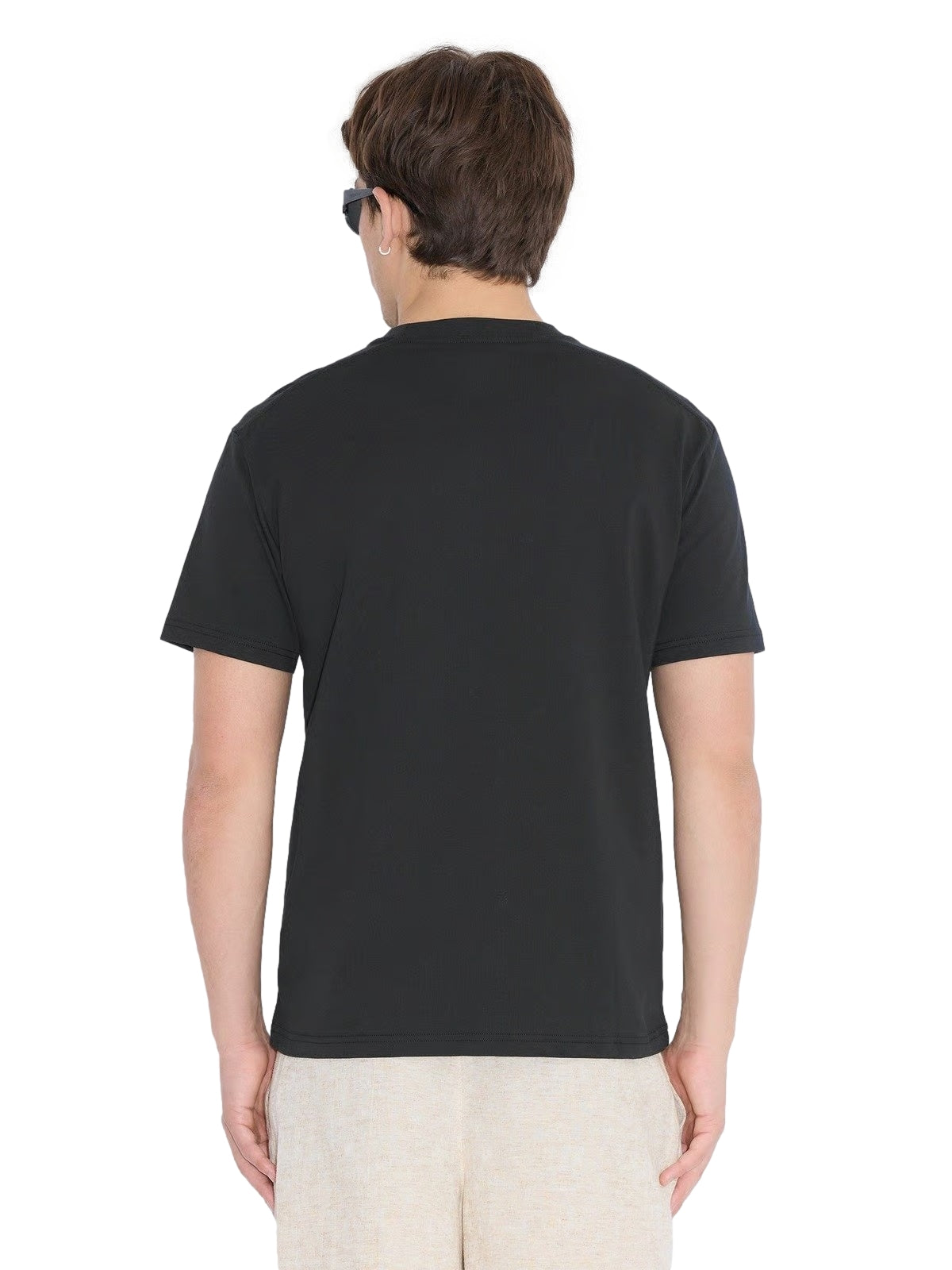 Holzweiler Tucker Embroidery Tee T-shirt Sort - modostore.no