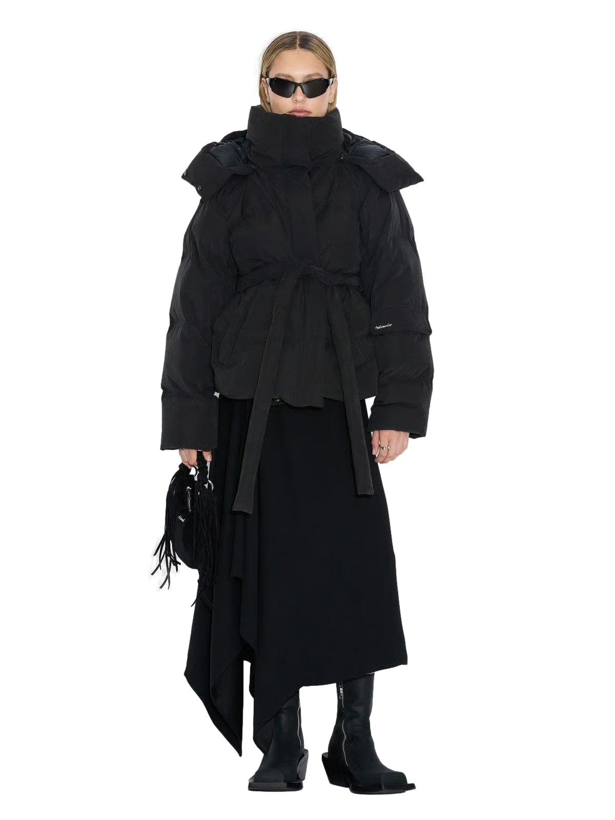 Holzweiler Steilia Brushed Down Jkt Jakke Sort