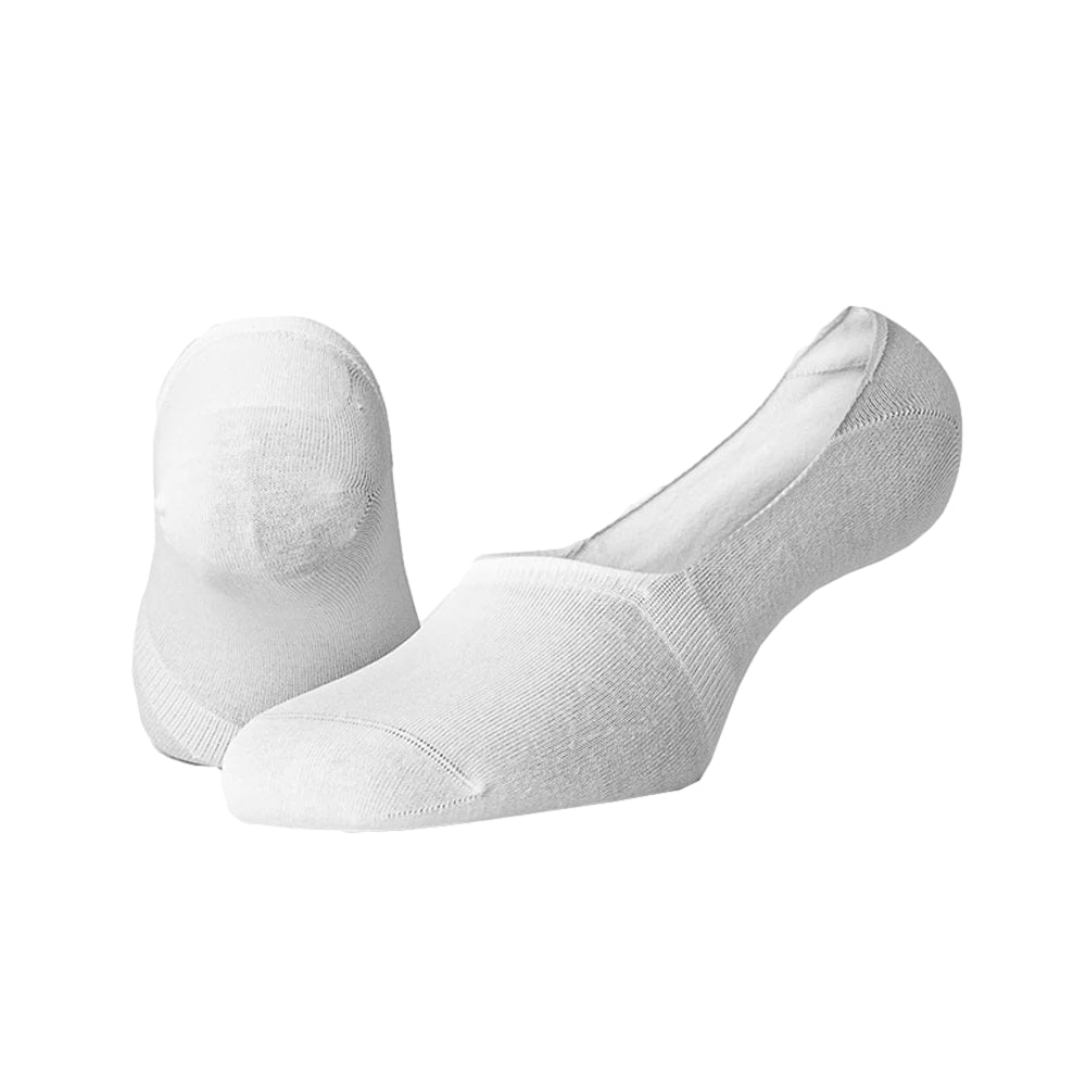 Panos Emporio Runar Cotton No-Show Sokker Hvit - modostore.no