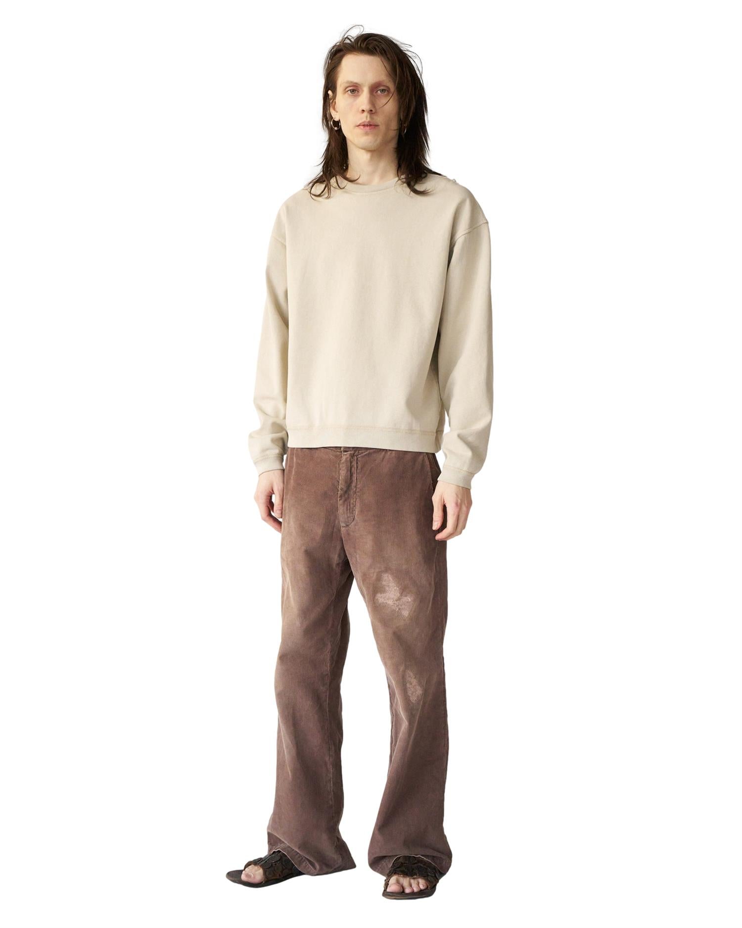 Stockholm Surfboard Club Benny Crewneck Beige