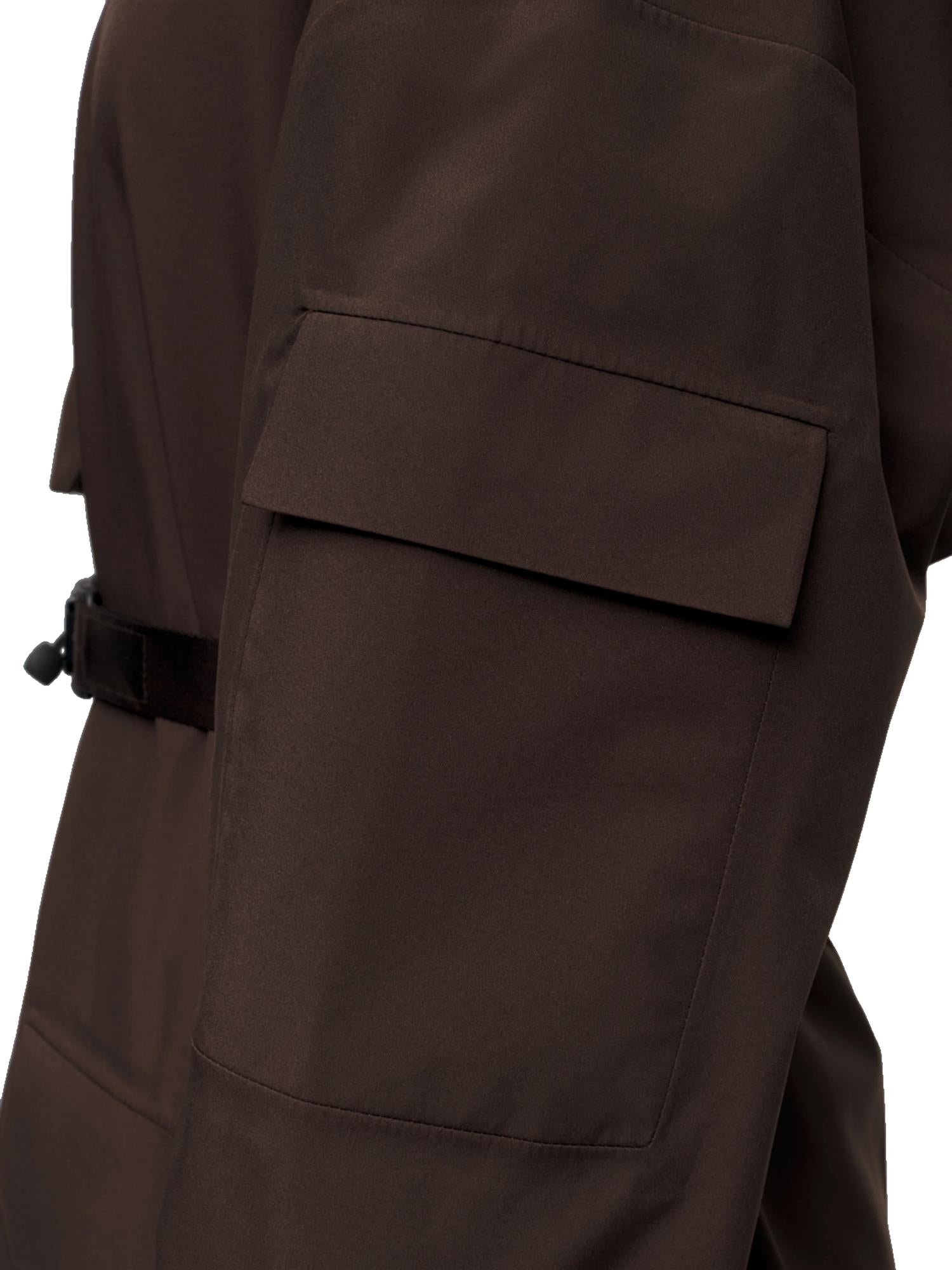 Blæst Klipra Coat Java Jakke Mørkebrun - modostore.no