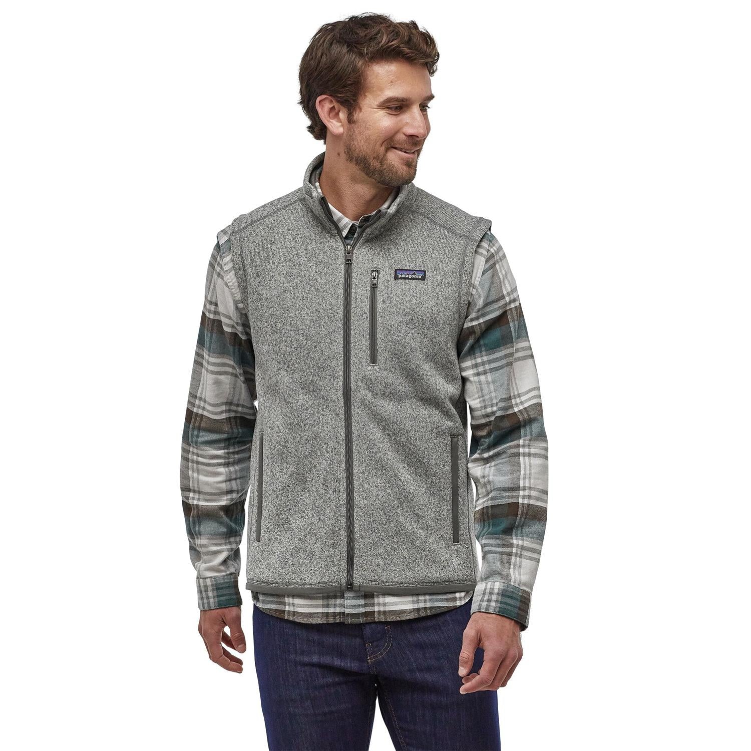 Patagonia Better Sweater Vest Vest Lys Grå Melert - modostore.no