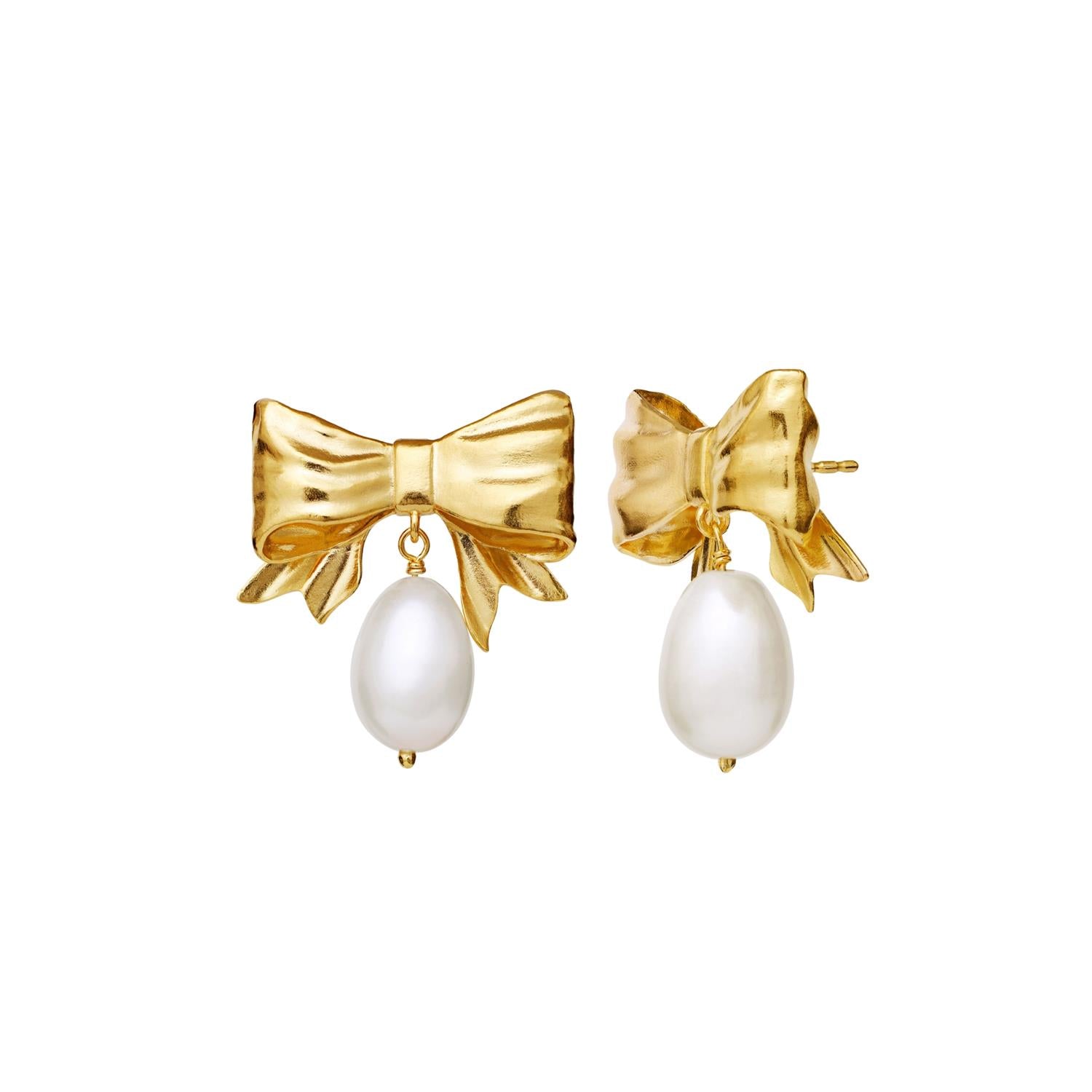 Maanesten Diana Earrings Øredobber Gull