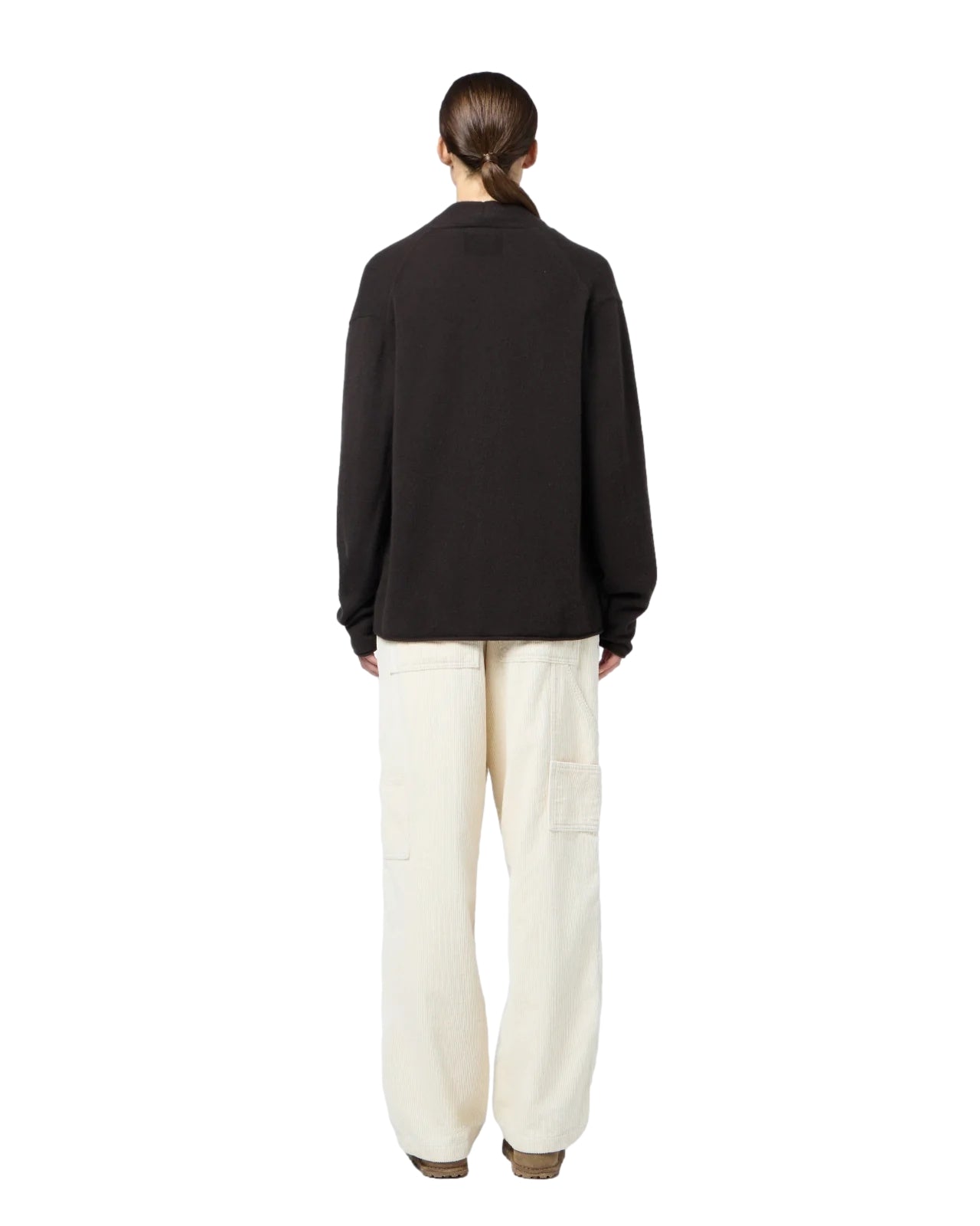 Guest In Residence Everywear Cardigan Cardigan Mørkebrun - modostore.no