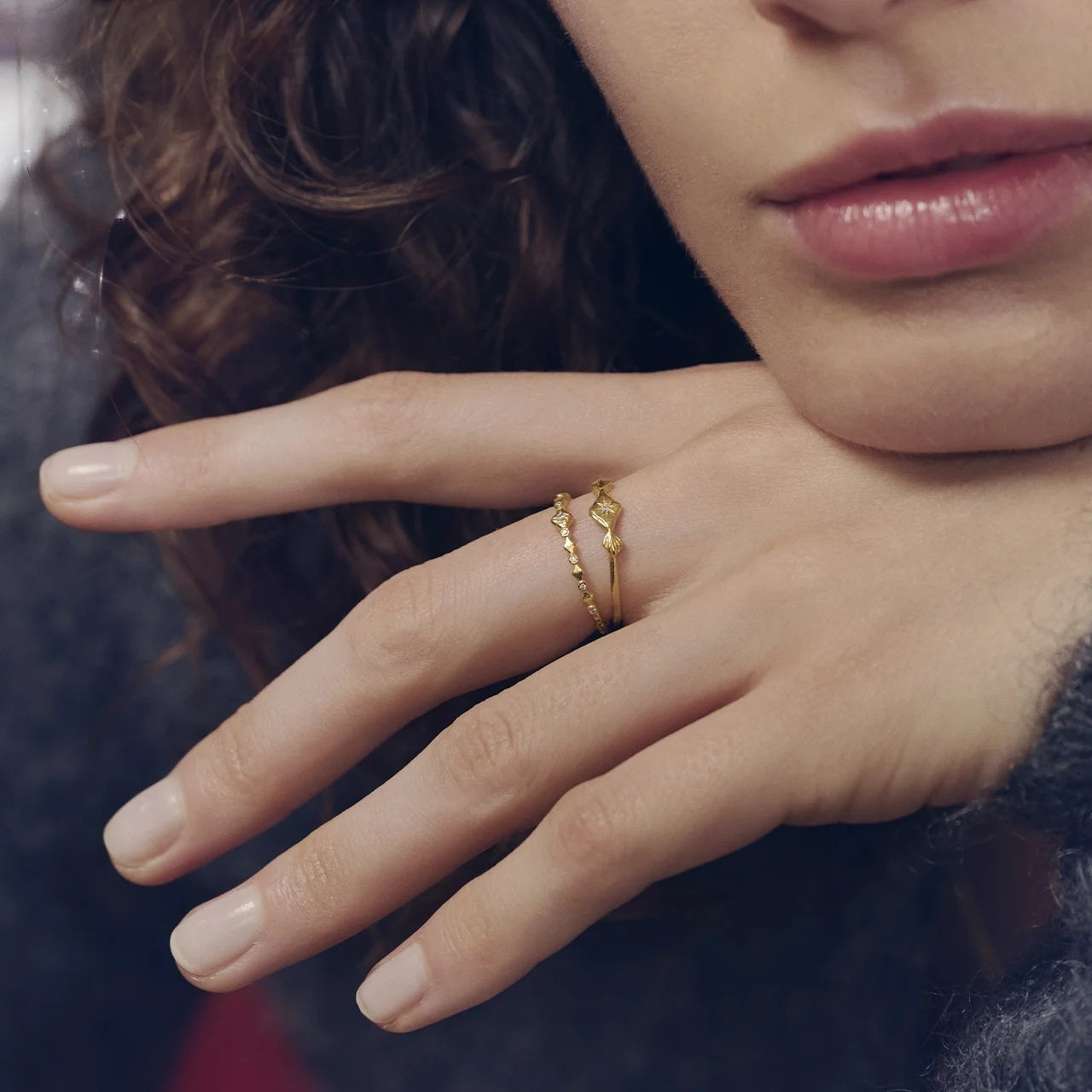 Maanesten Ria Ring Ring Gull - modostore.no