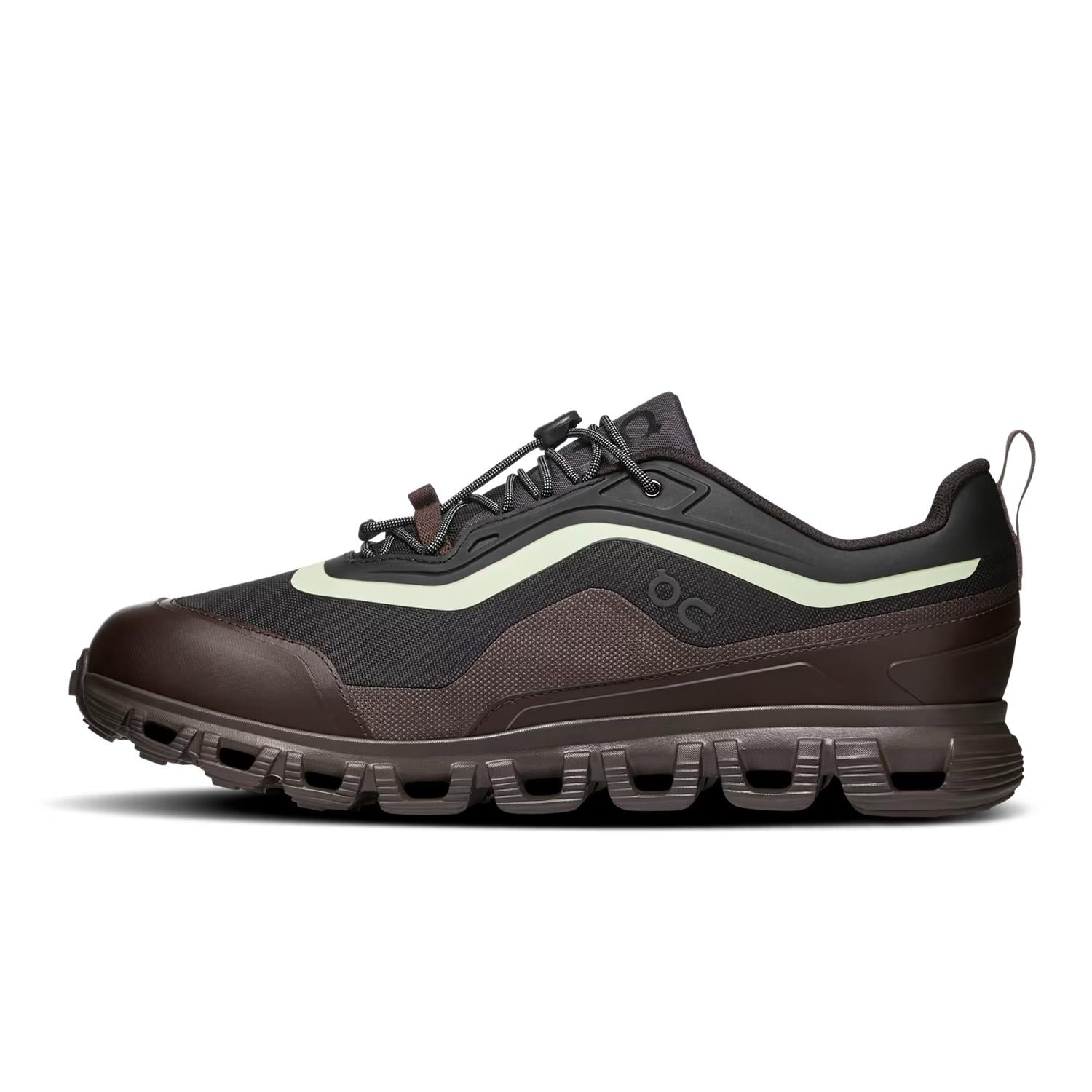 ON Cloud Geo WP Black/Lima Sko Brun