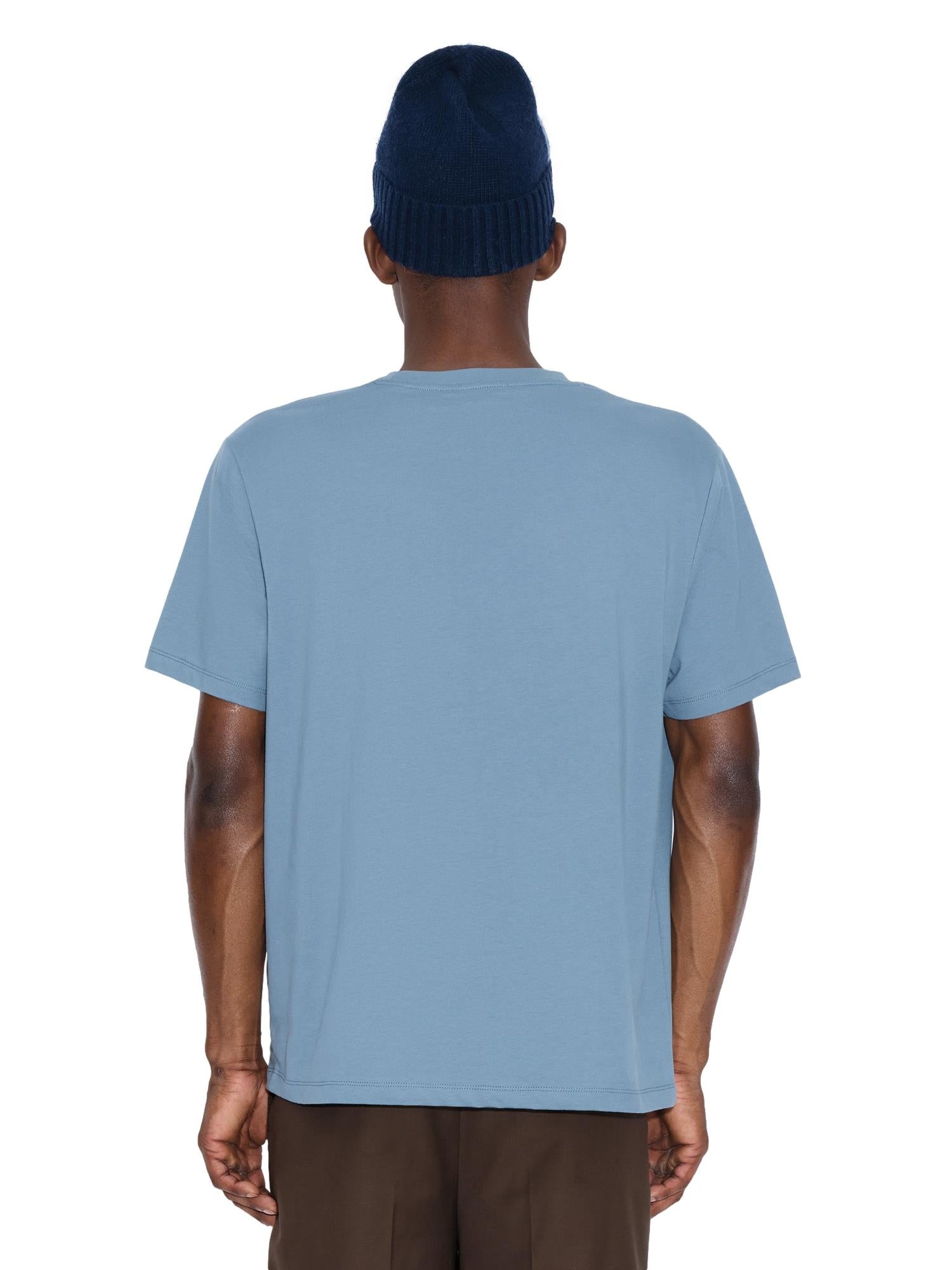 Holzweiler M Regular Tee T-shirt Blå - modostore.no