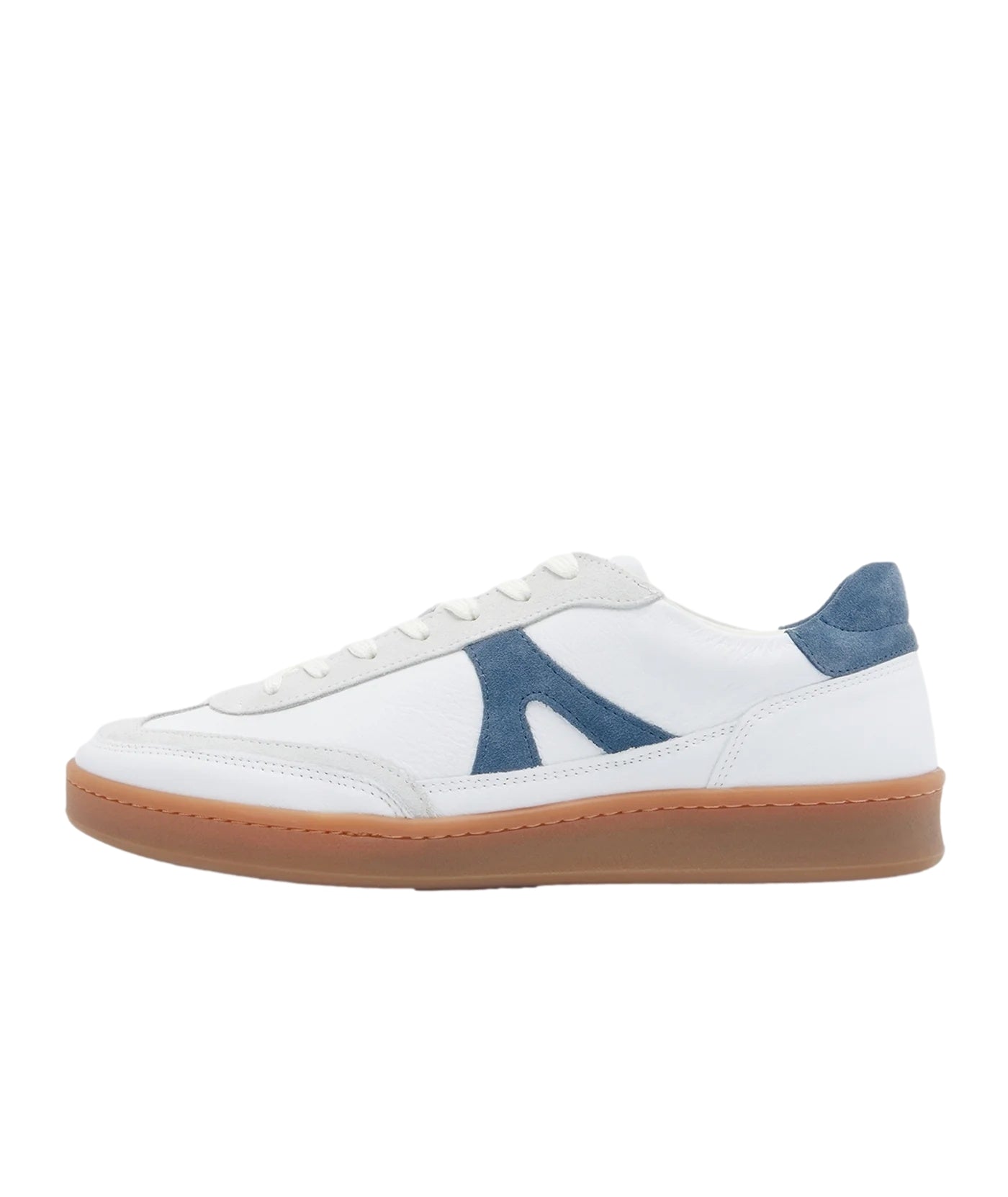 Garment Project Liga - White/Blue Leather Sko Hvit Og Mørkeblå - modostore.no