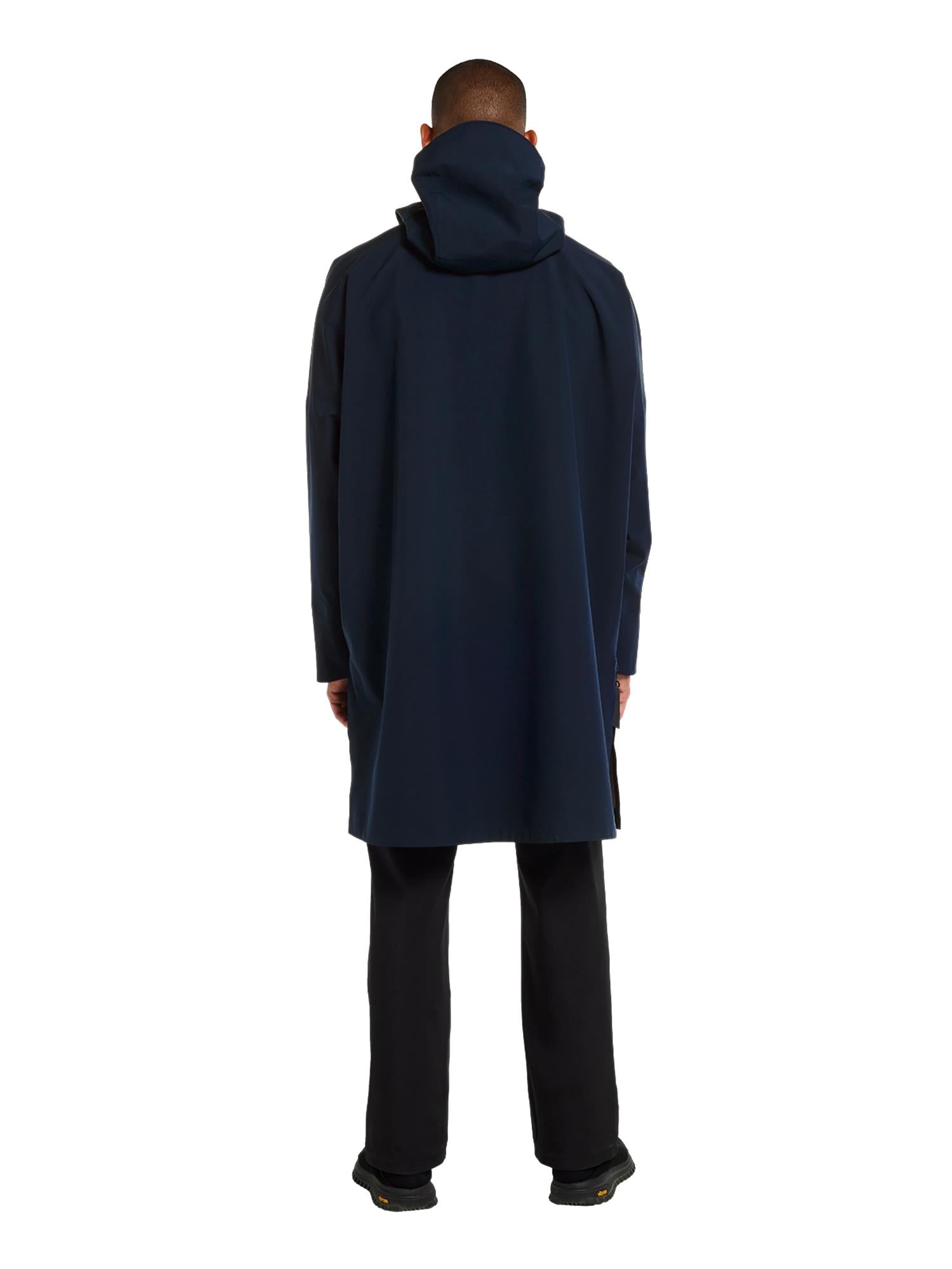 Blæst Aalesund Poncho Dark Navy Jakke Navy - modostore.no