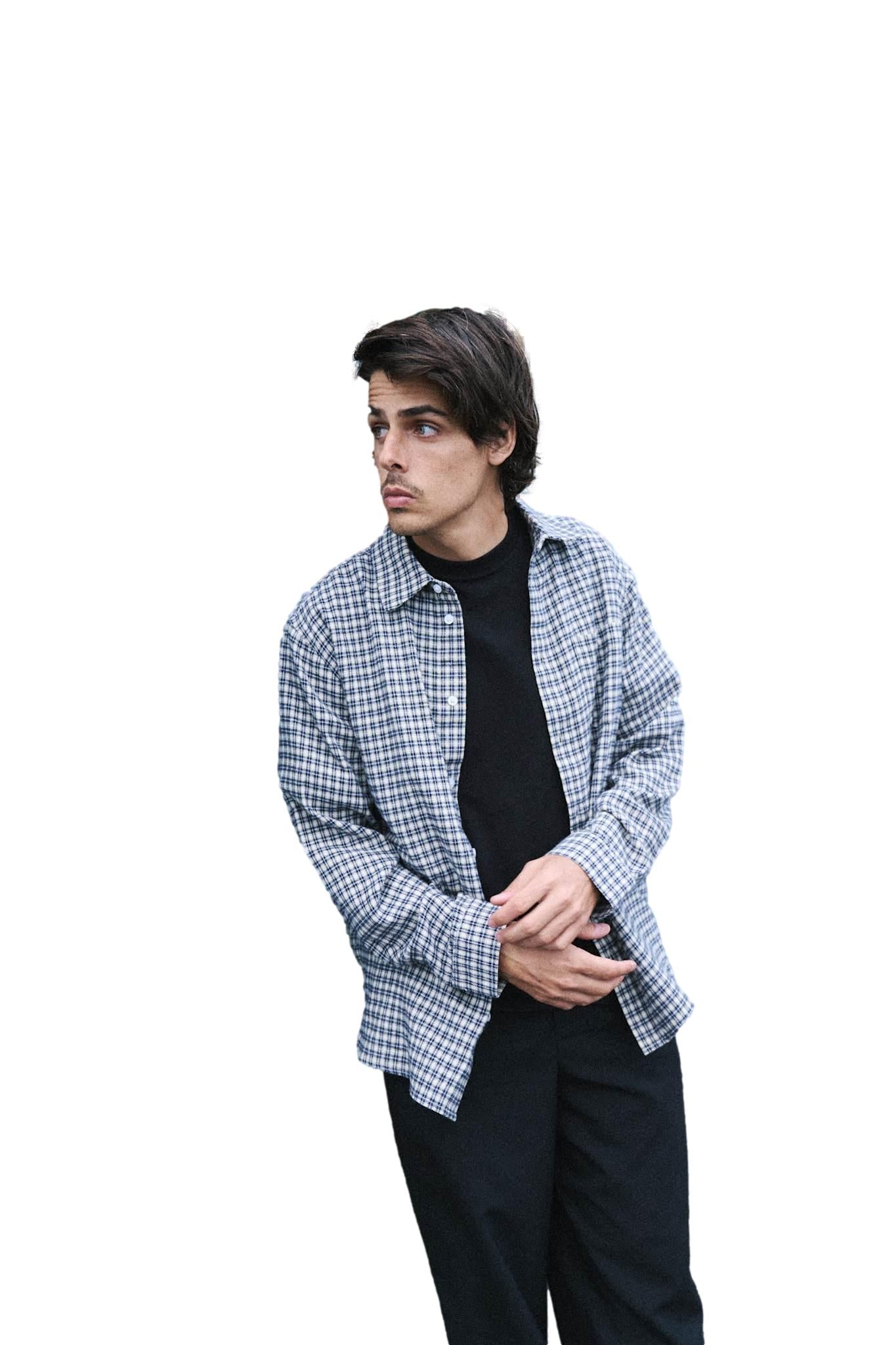 Libertine Libertine Record Skjorte Navy Ruter - modostore.no