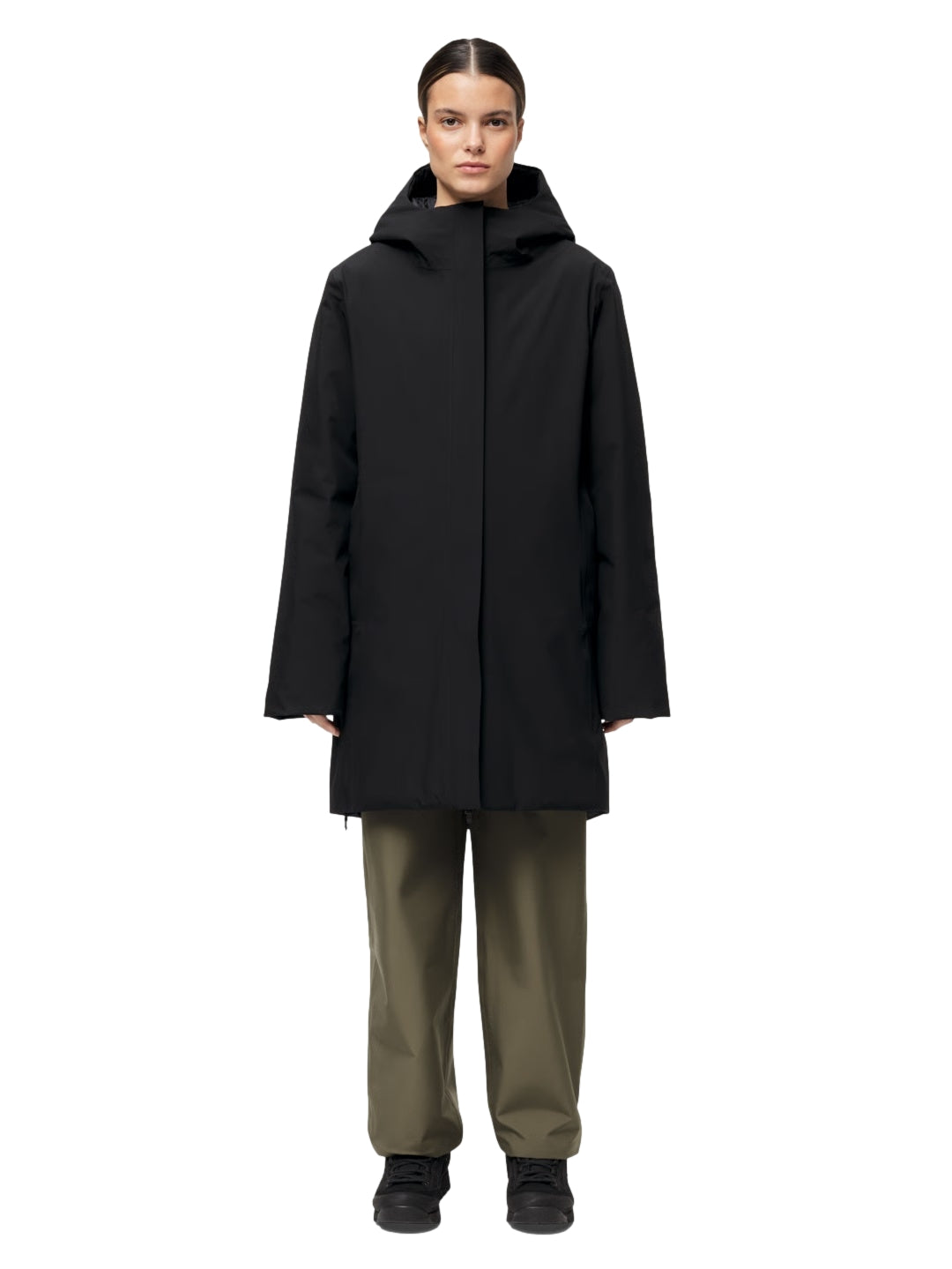 Blæst Ramoen Primaloft Parka Black Jakke Sort - modostore.no