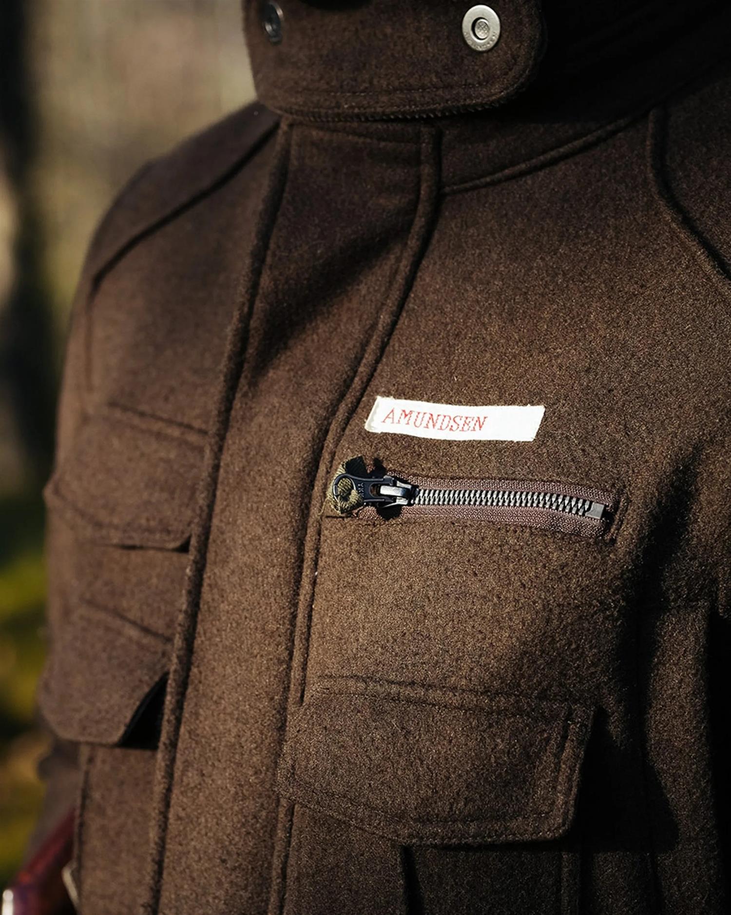 Amundsen Huntsman Jacket Mens Jakke Mørkegrønn