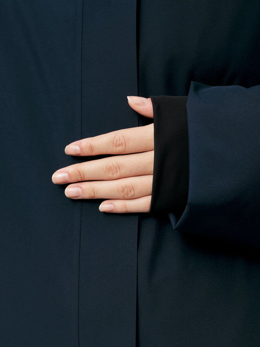 Blæst Ramoen Primaloft Parka Dark Navy Jakke Mørkeblå - modostore.no