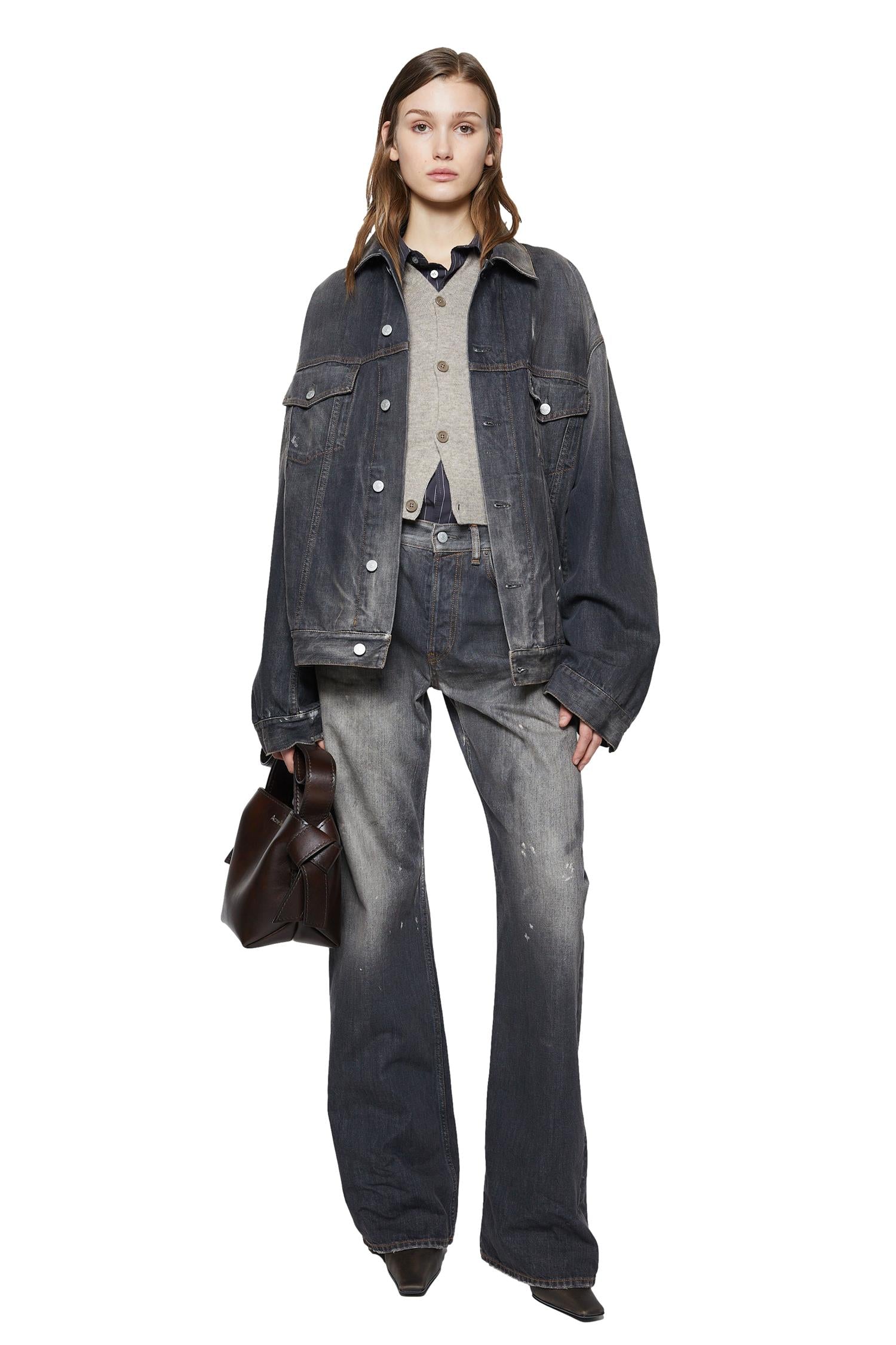 Acne Musubi Mini Veske Mørkebrun