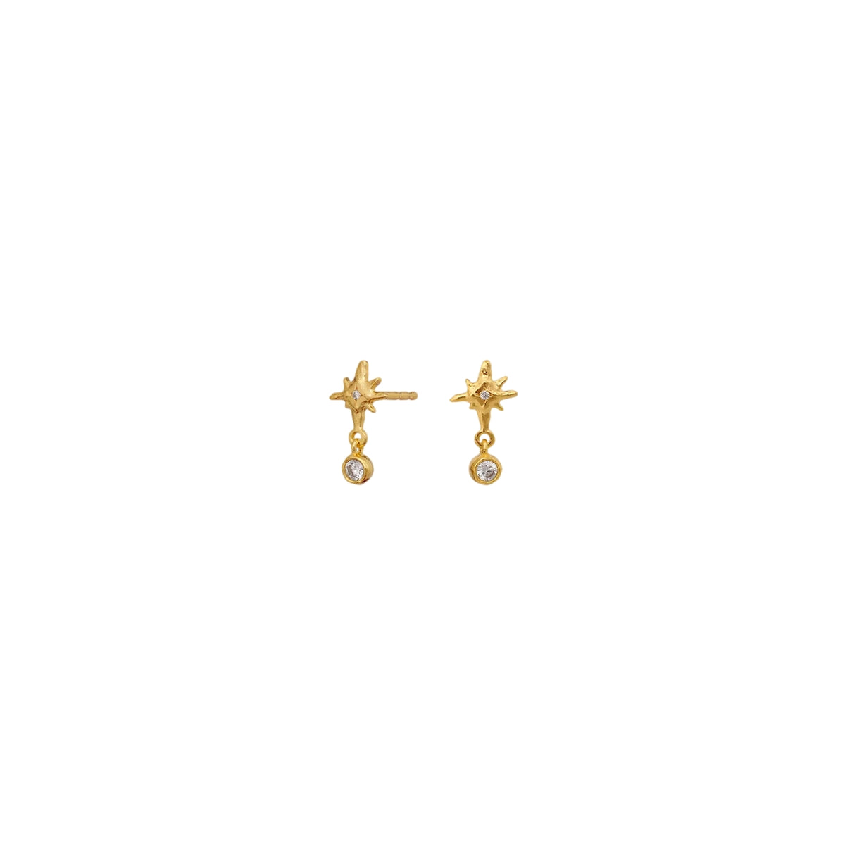 Maanesten Nor Earrings Øredobber Gull