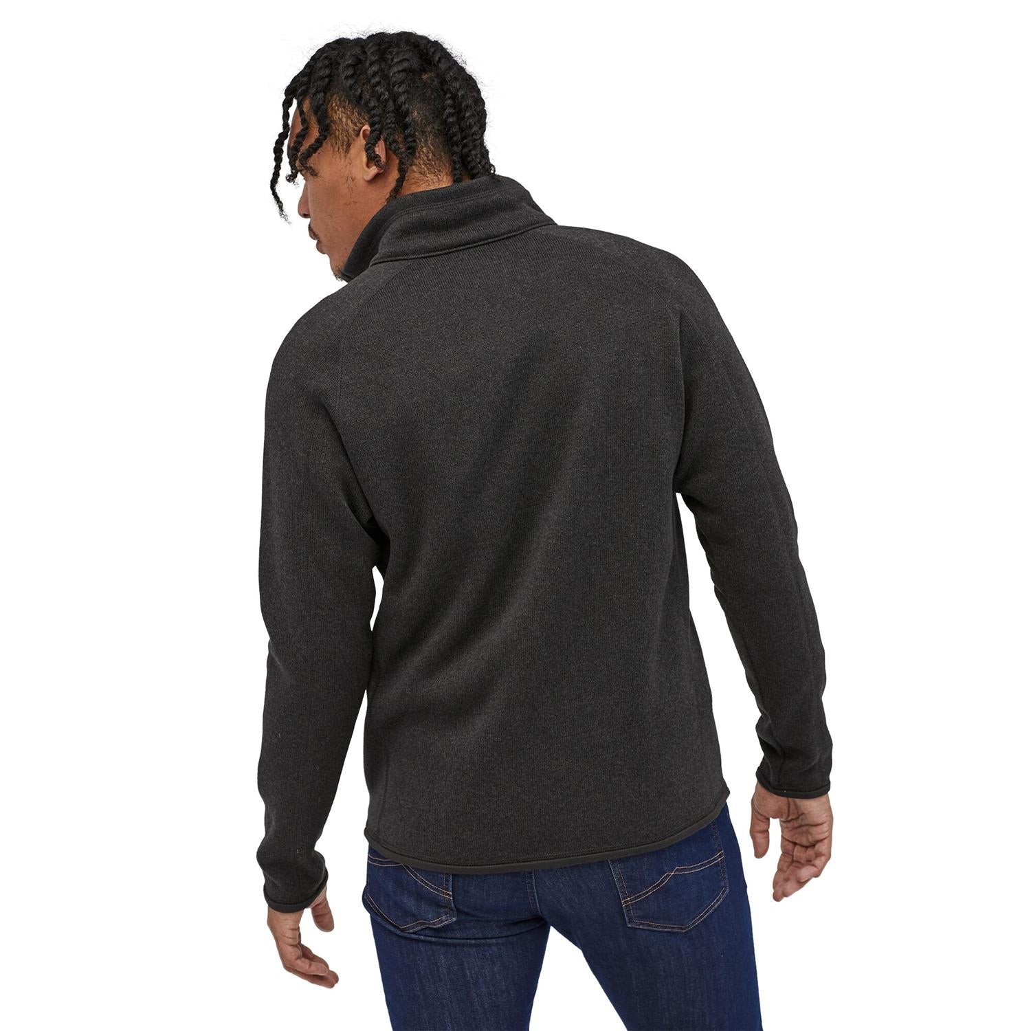 Patagonia M Better Sweater Jkt Black Jakke Sort
