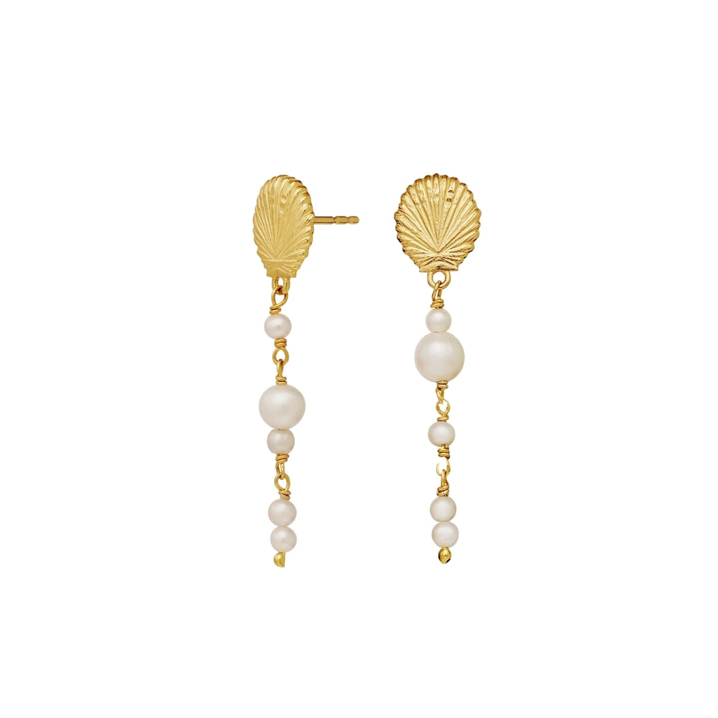 Maanesten Marylyn Earrings Øredobber Gull - modostore.no