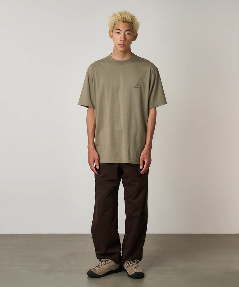 Gramicci ONE POINT LOGO TEE T-shirt Khaki