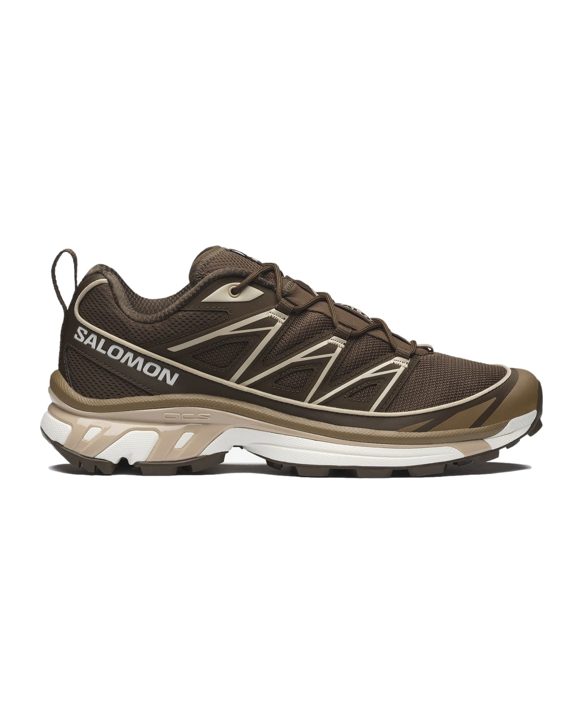 Salomon XT-6 Expanse Earth Brown/White Pepper/Coyote Brown Sko Brun