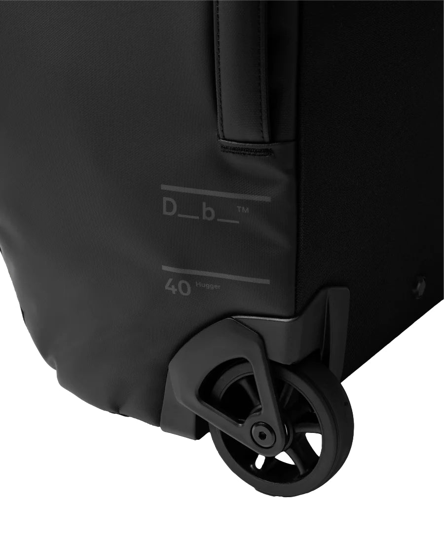 Db Hugger Roller Bag 40L Trillebag Sort - modostore.no