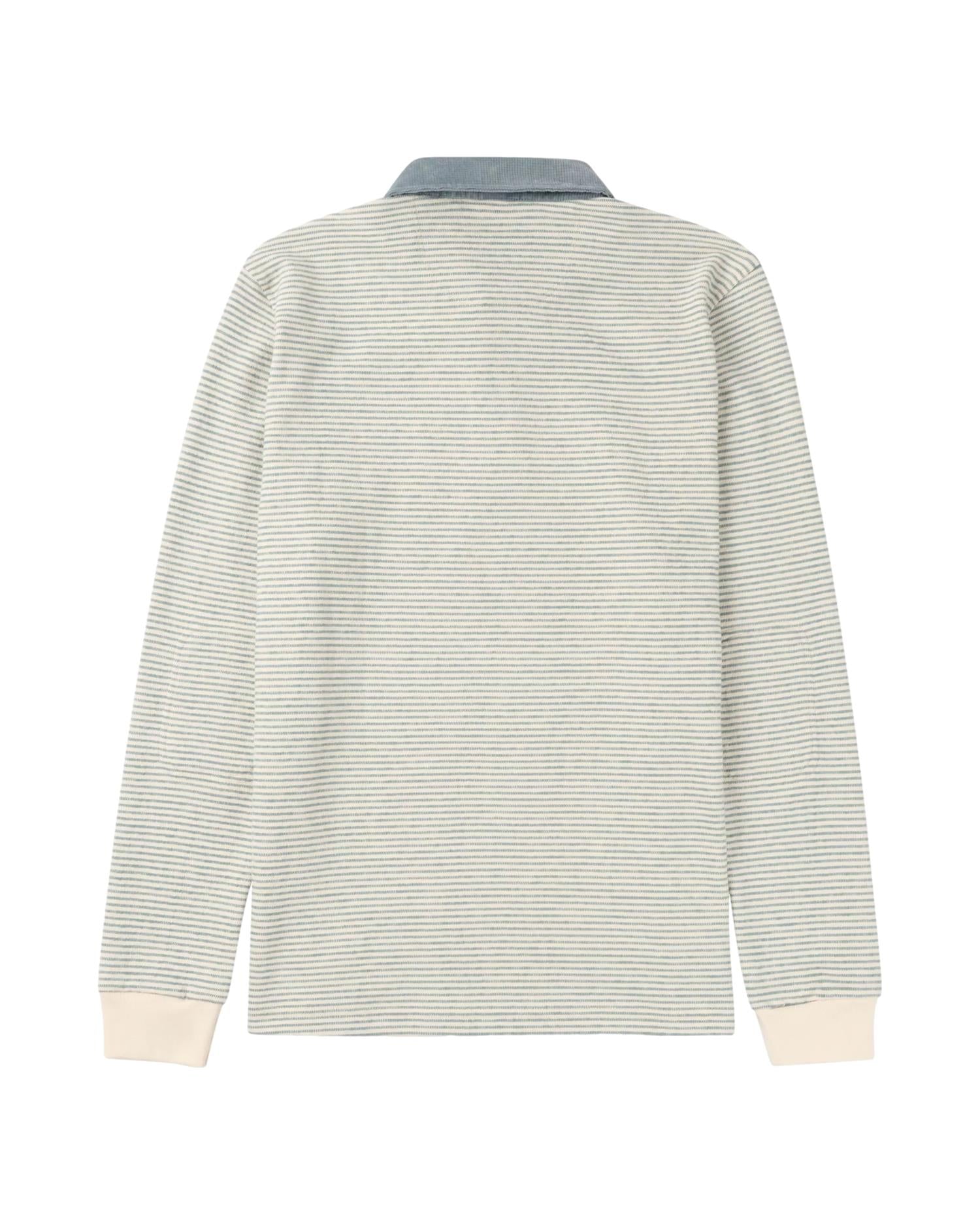 Amundsen Chukka Sweater Mens Genser Hvit Og Turkis - modostore.no