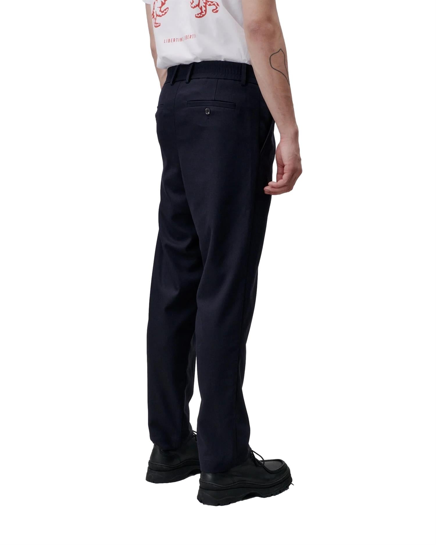 Libertine Libertine Smoke Bukse Marine - modostore.no