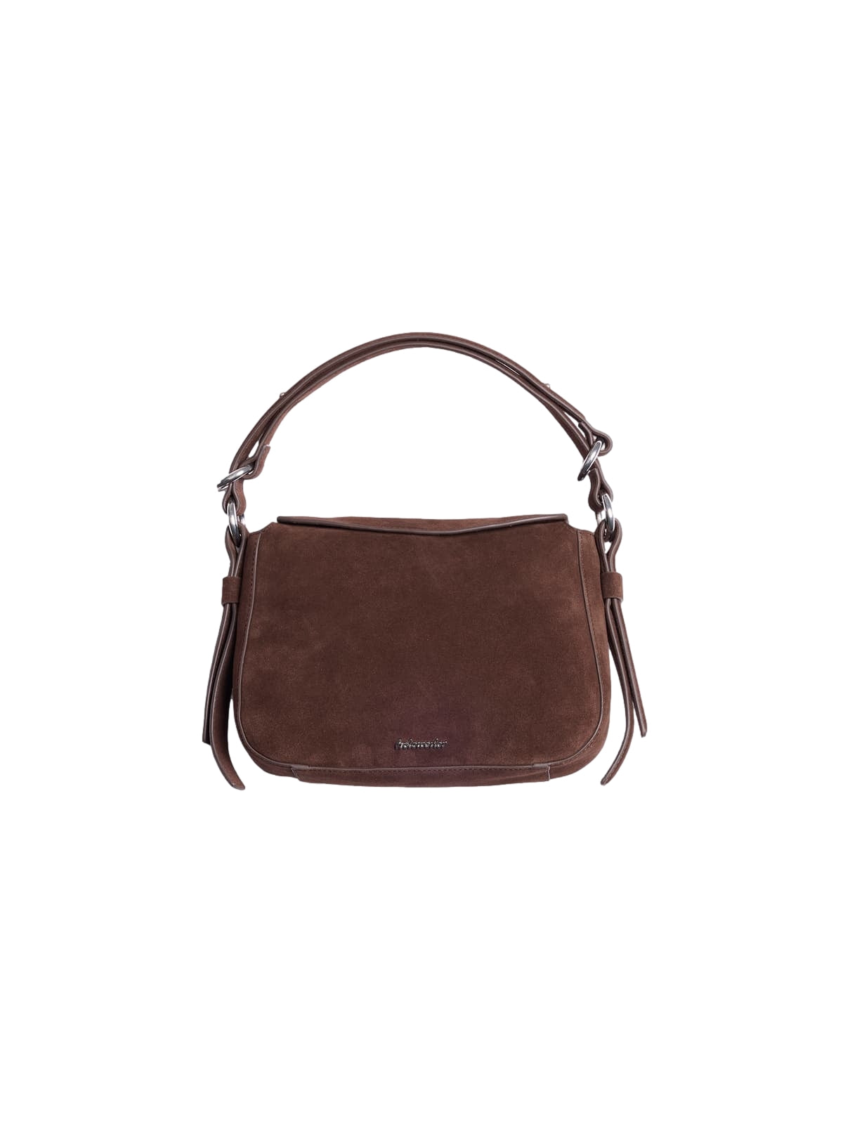 Holzweiler Bud Midi Suede Bag Veske Mørkebrun