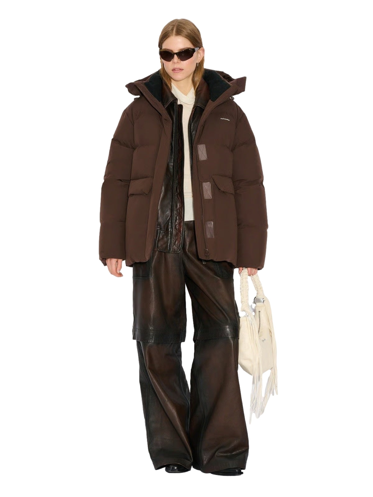 Holzweiler Besseggen Down Dk. Brown Jakke Mørkebrun