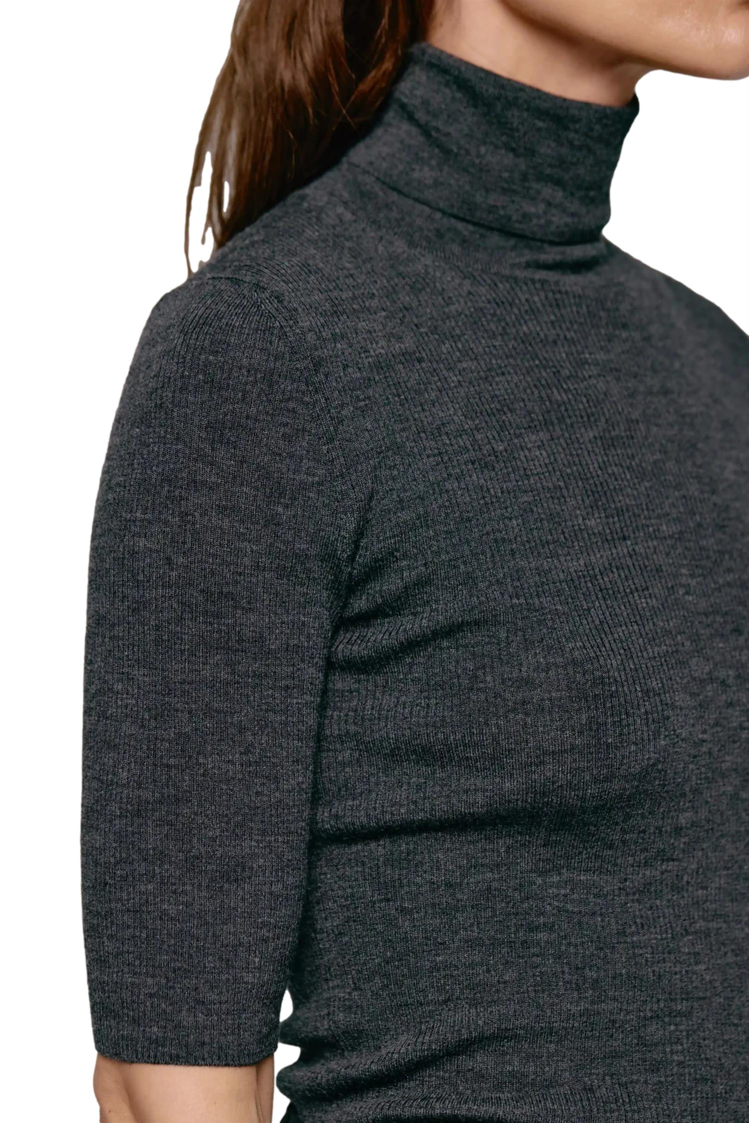 Julie Josephine Kristin Top Topp Mørkegrå - modostore.no