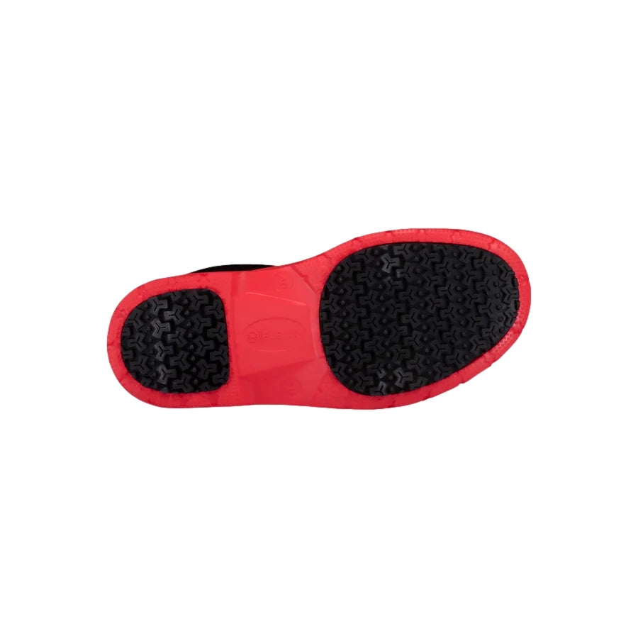 Fubuki Niseko 3.0 Low sko i rød, lett og komfortabel sneakers for daglig bruk, vist fra siden.