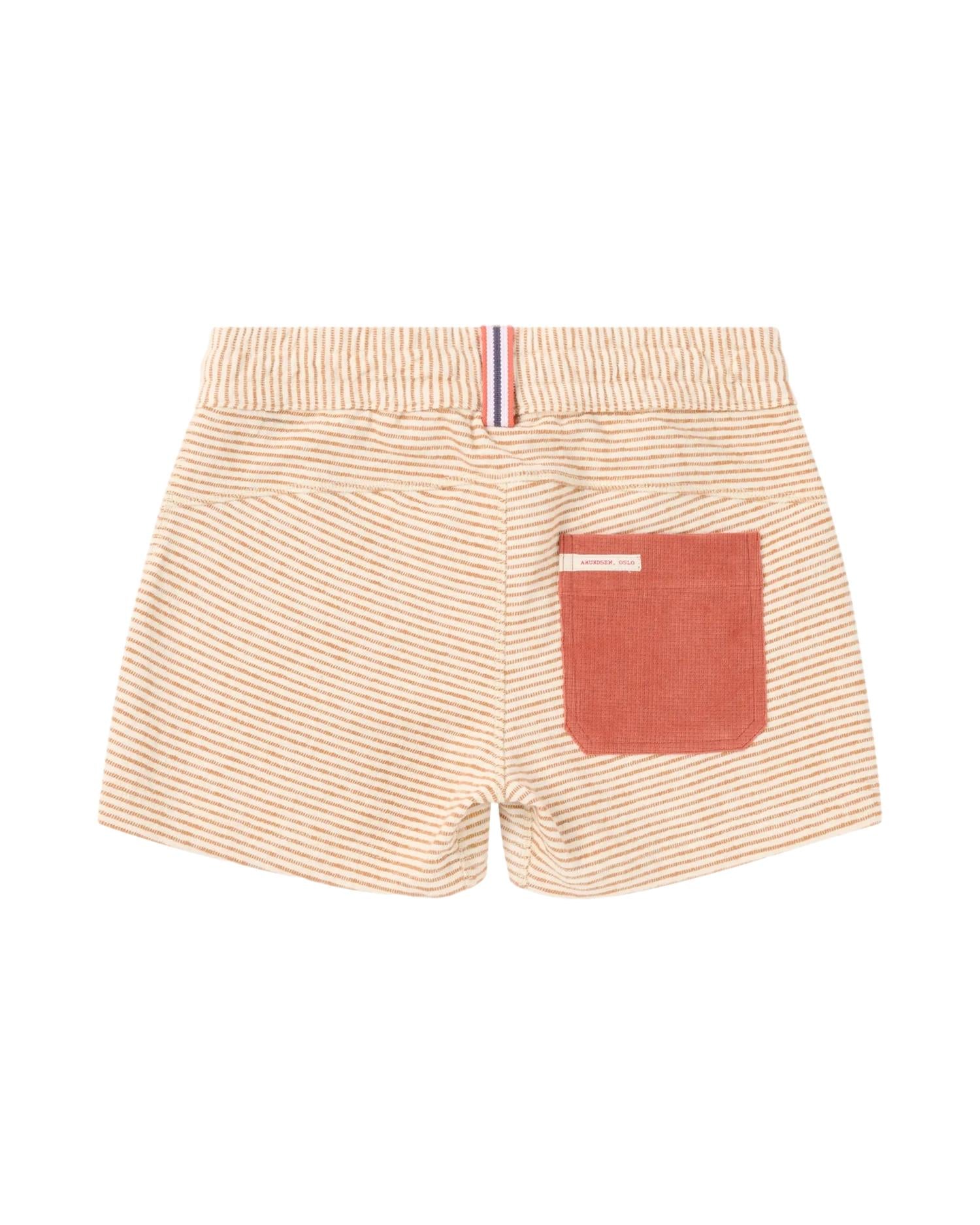 Amundsen 4Incher Chukka Shorts Womens Shorts Beige Og Rød - modostore.no