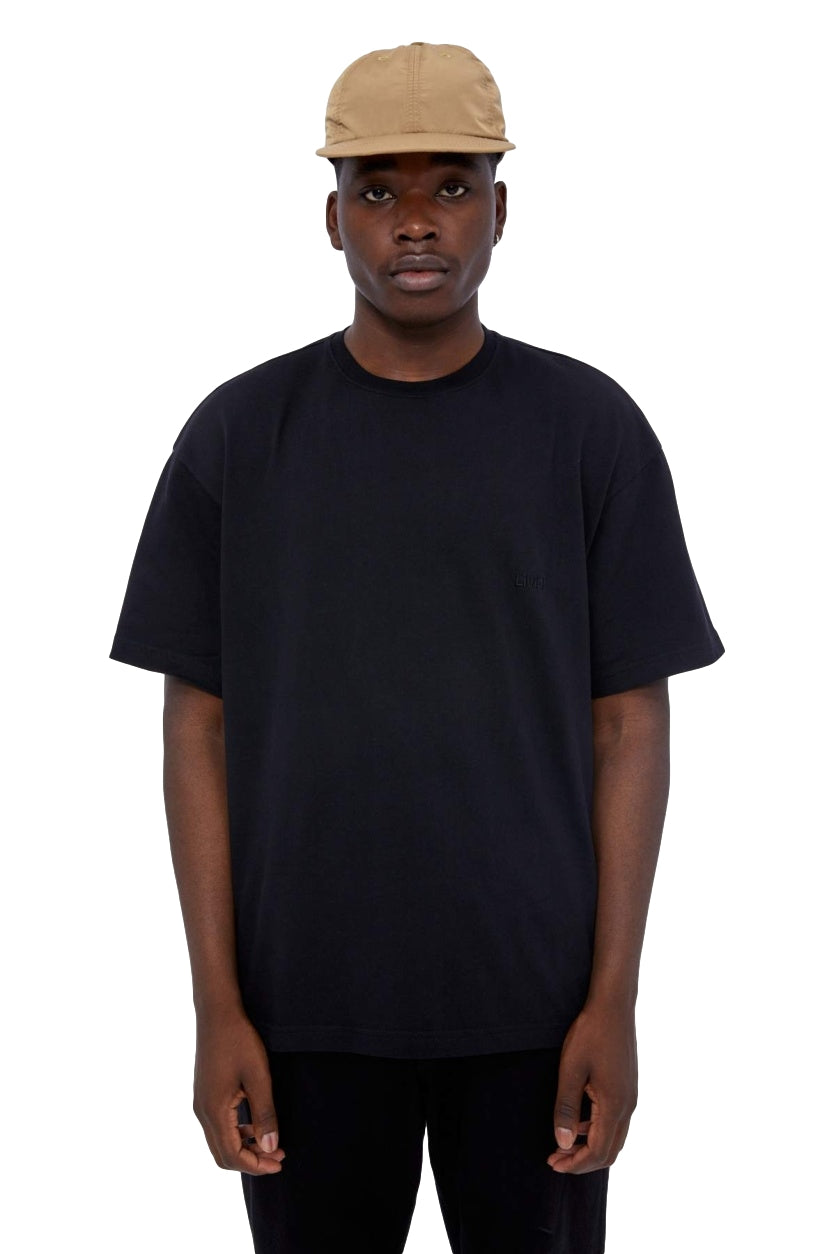 Livid Nelson Organic Black T-shirt Sort - modostore.no